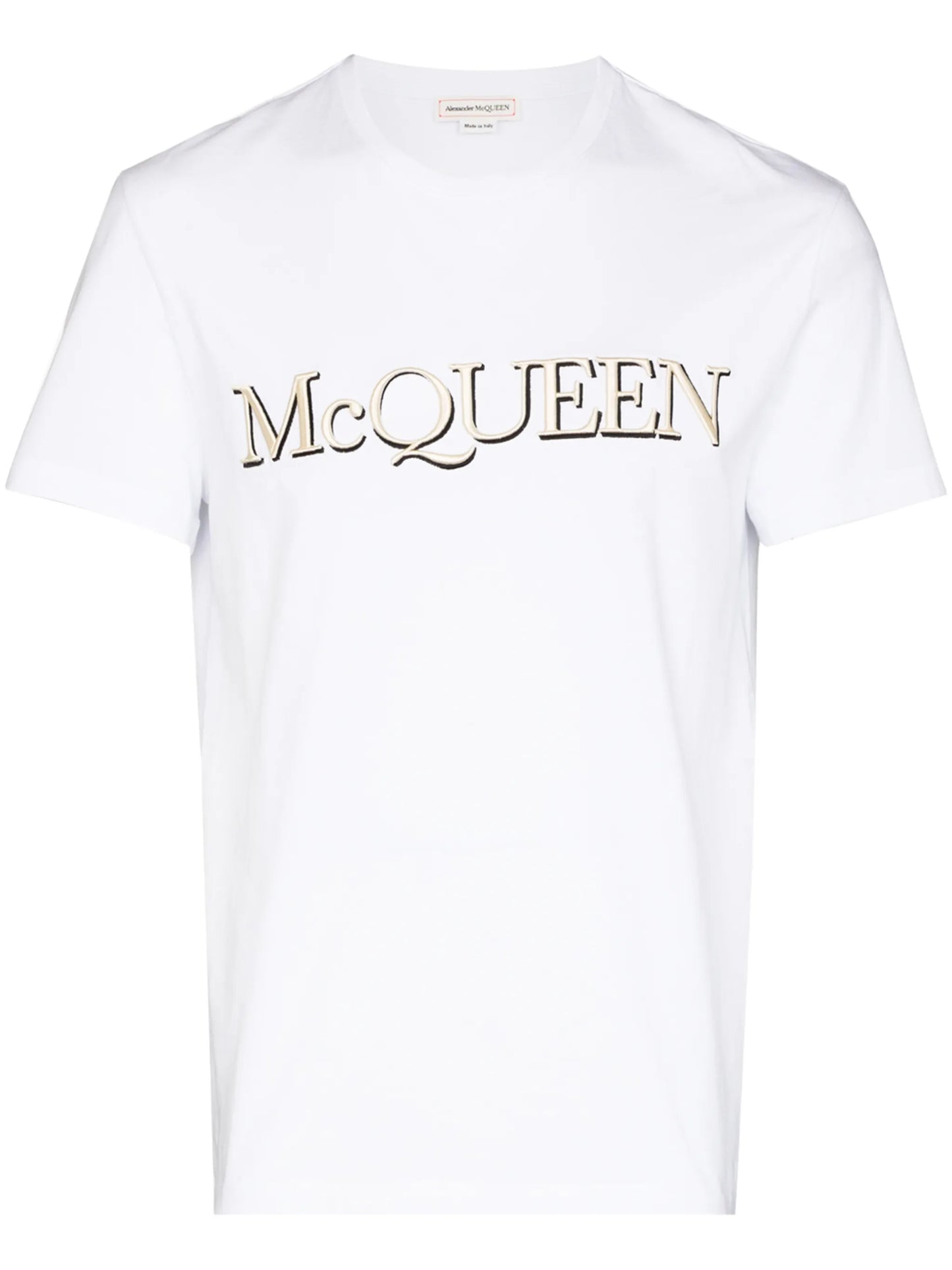 logo-embroidered short-sleeve T-shirt
