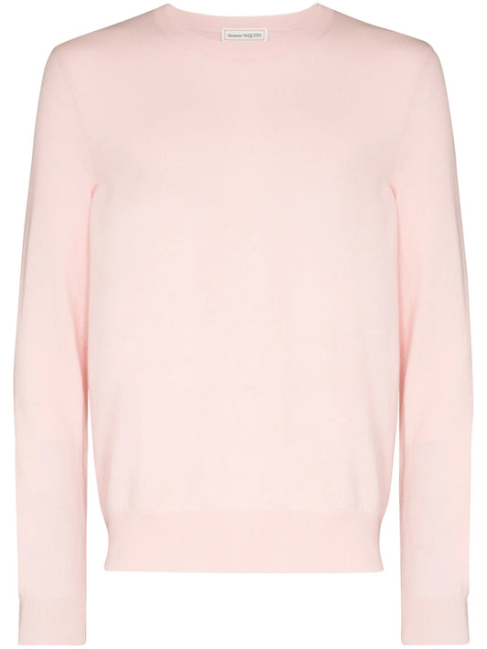 crew-neck cashmere jumper