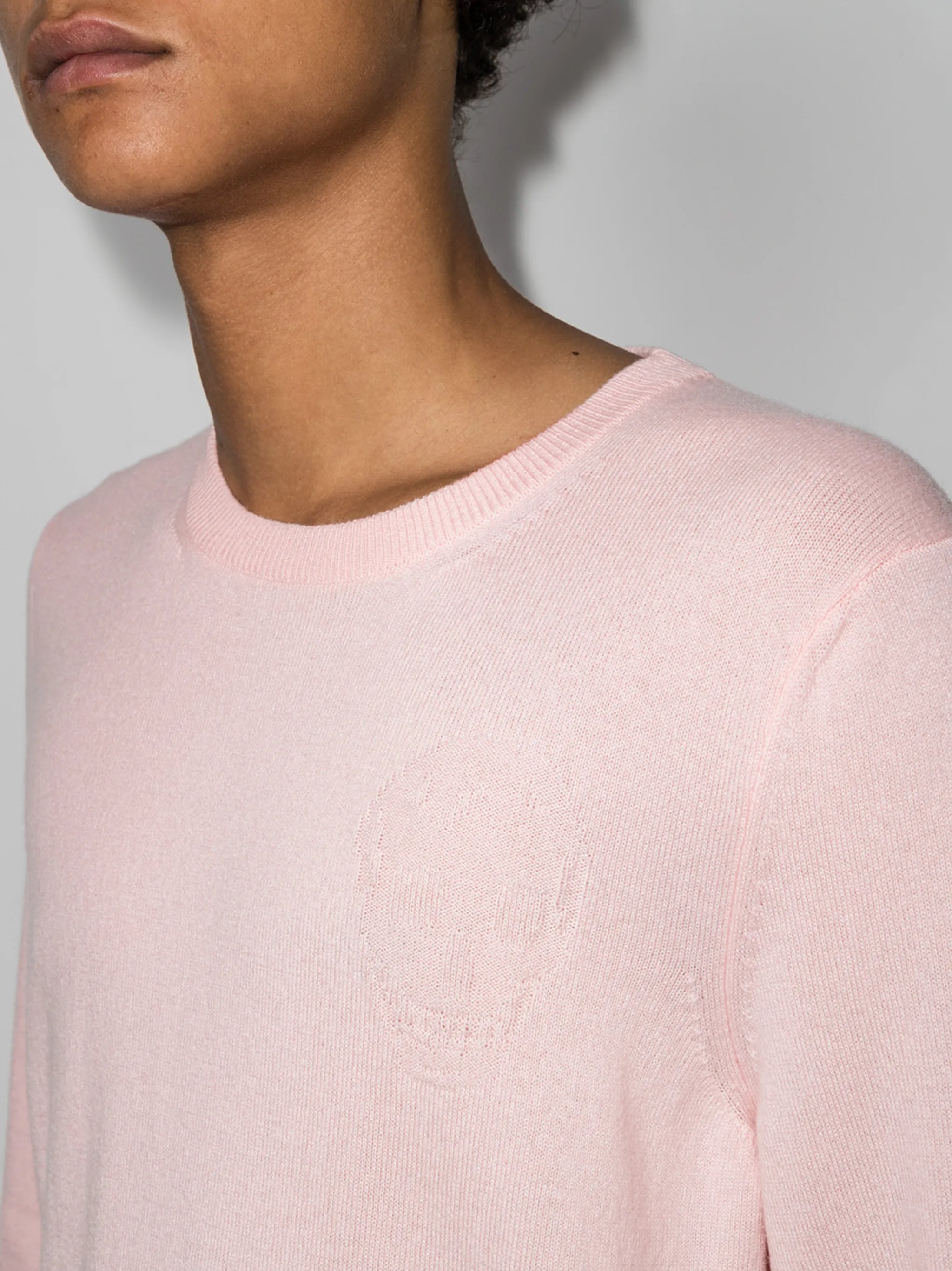 crew-neck cashmere jumper