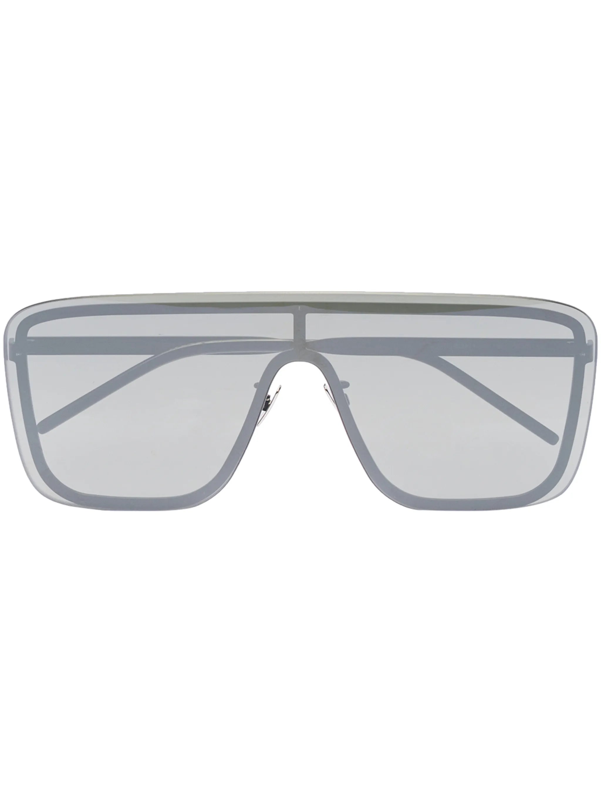 Shield oversized sunglasses