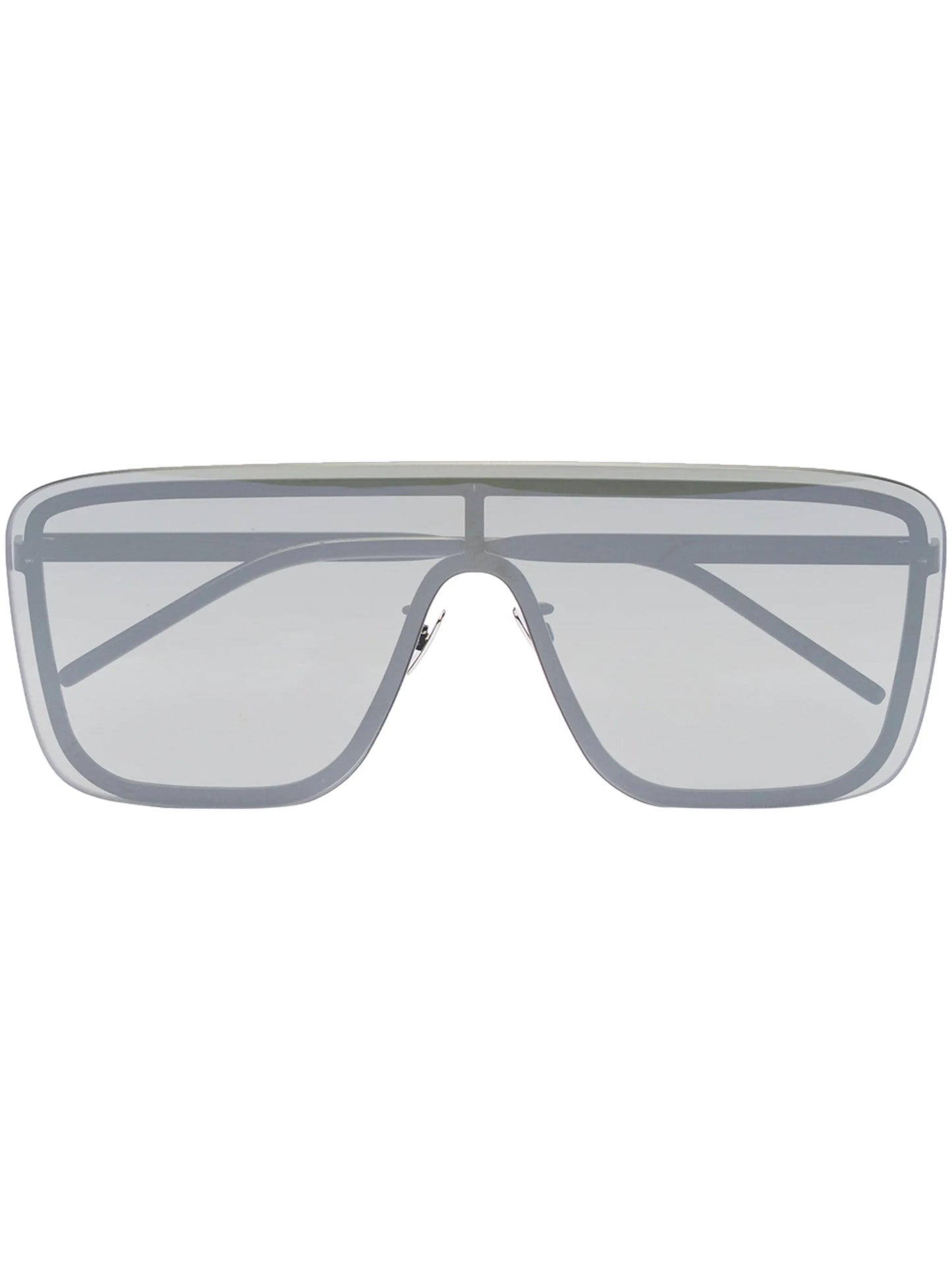 Shield oversized sunglasses