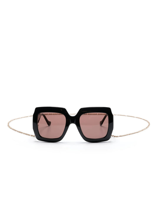 Interlocking G square-frame sunglasses