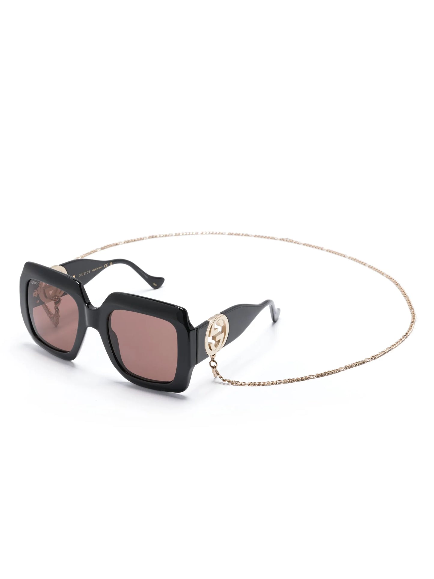 Interlocking G square-frame sunglasses