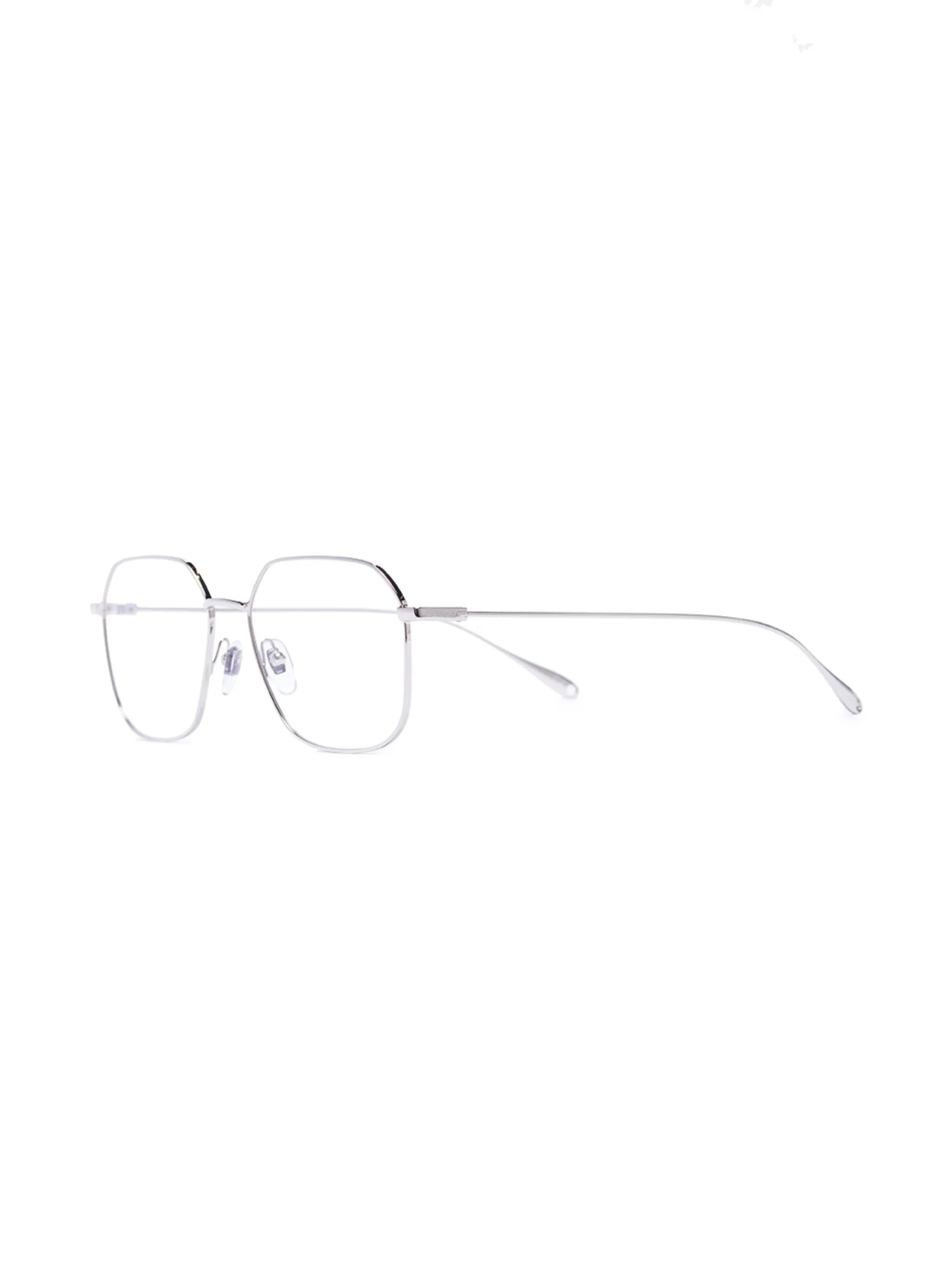 rectangular-frame metal glasses