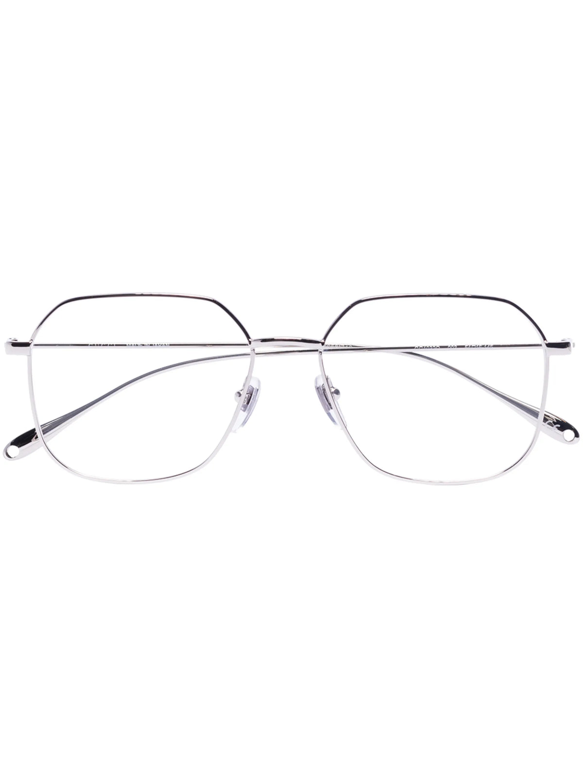 rectangular-frame metal glasses
