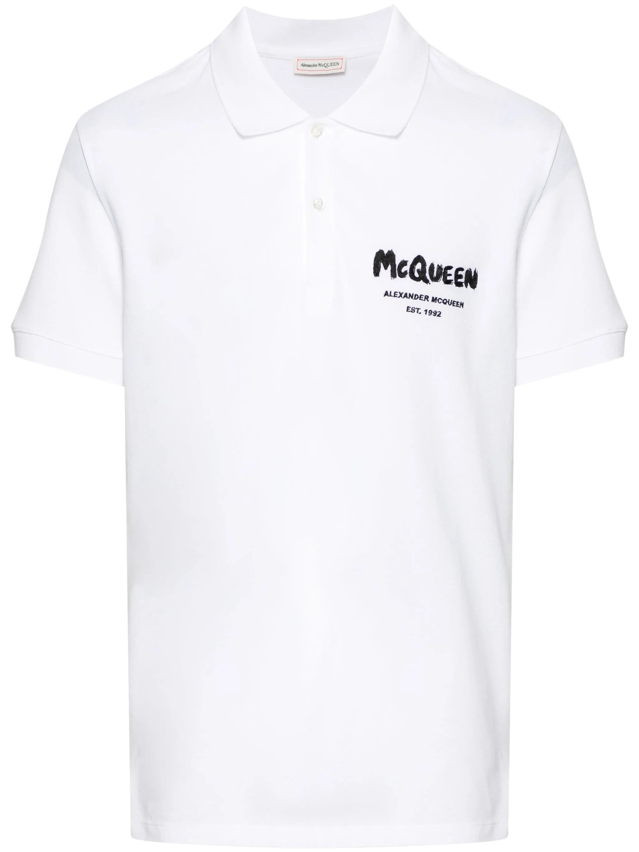 logo-embroidered polo shirt