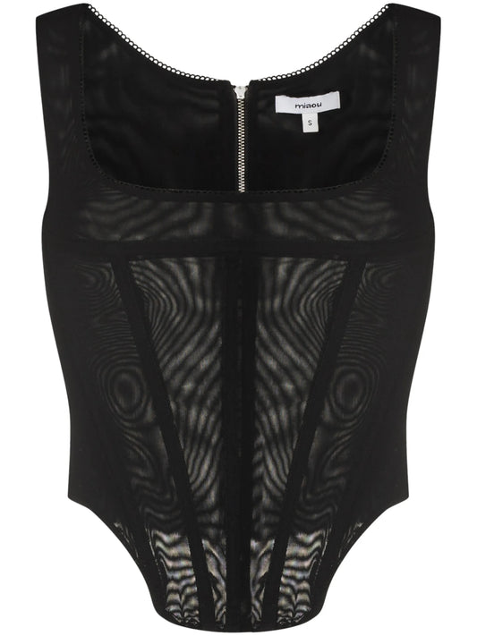 Campbell corset-style top