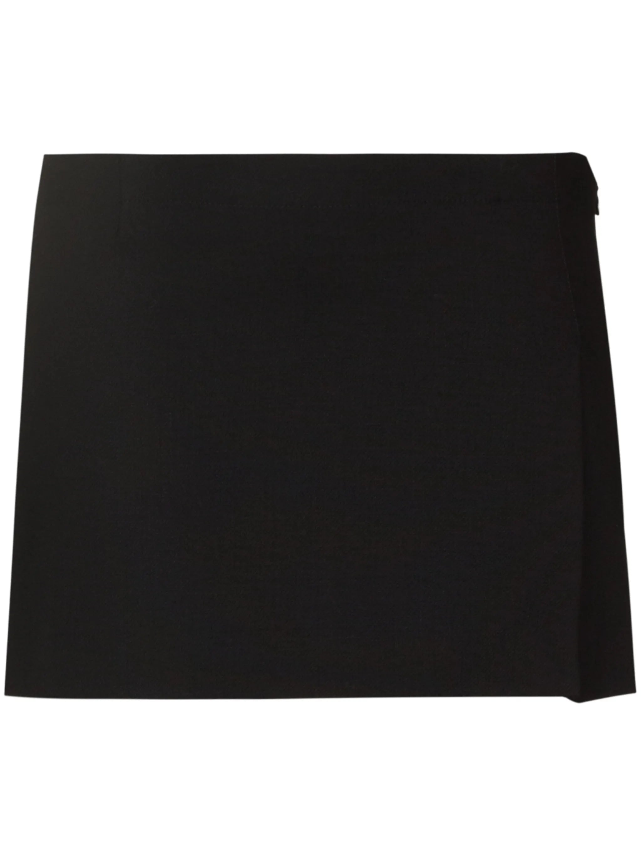 Micro front-slit miniskirt