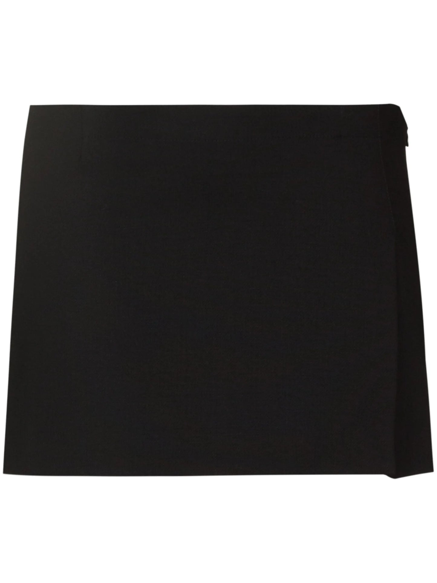 Micro front-slit miniskirt