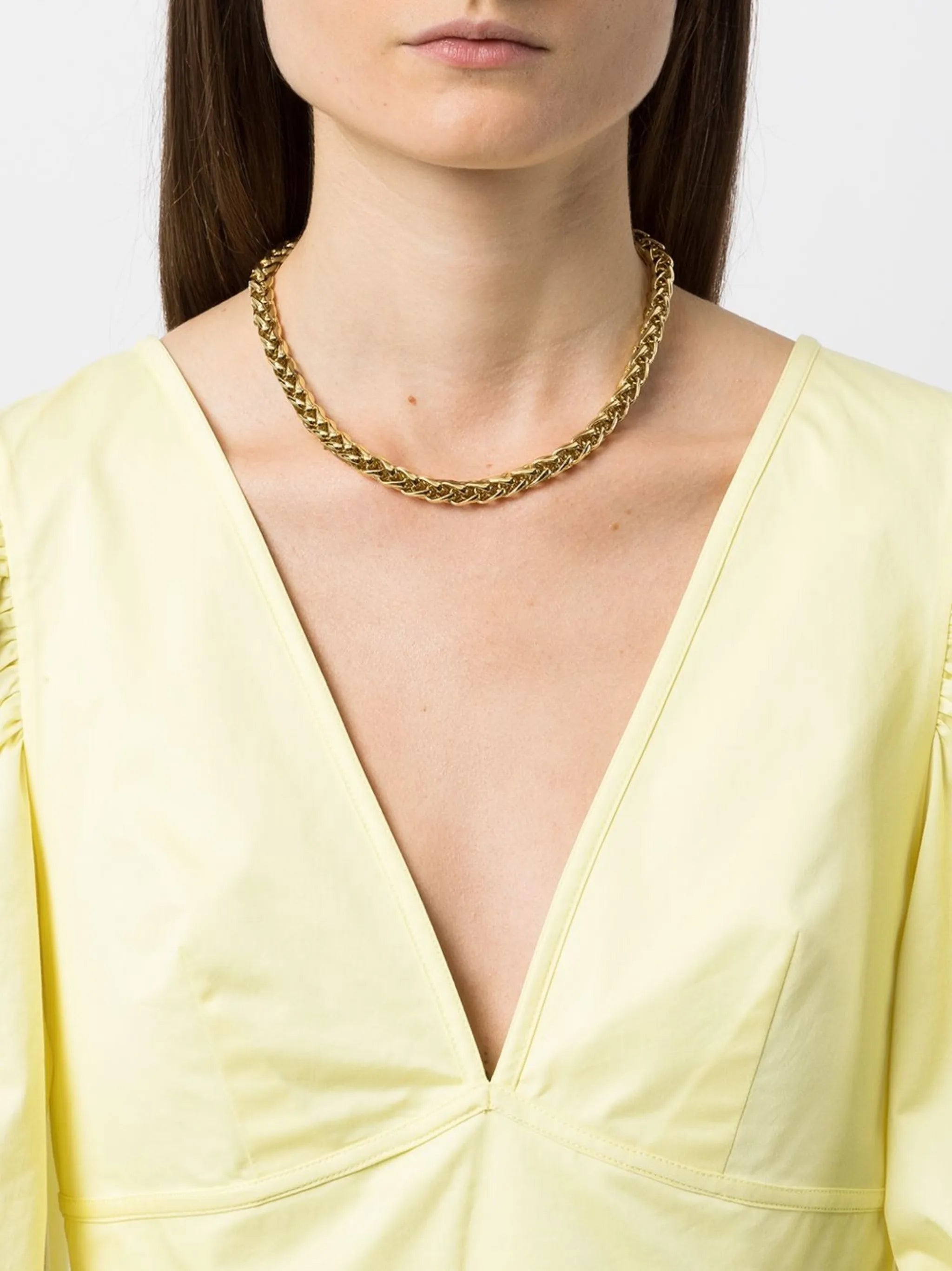 Liquid chain necklace