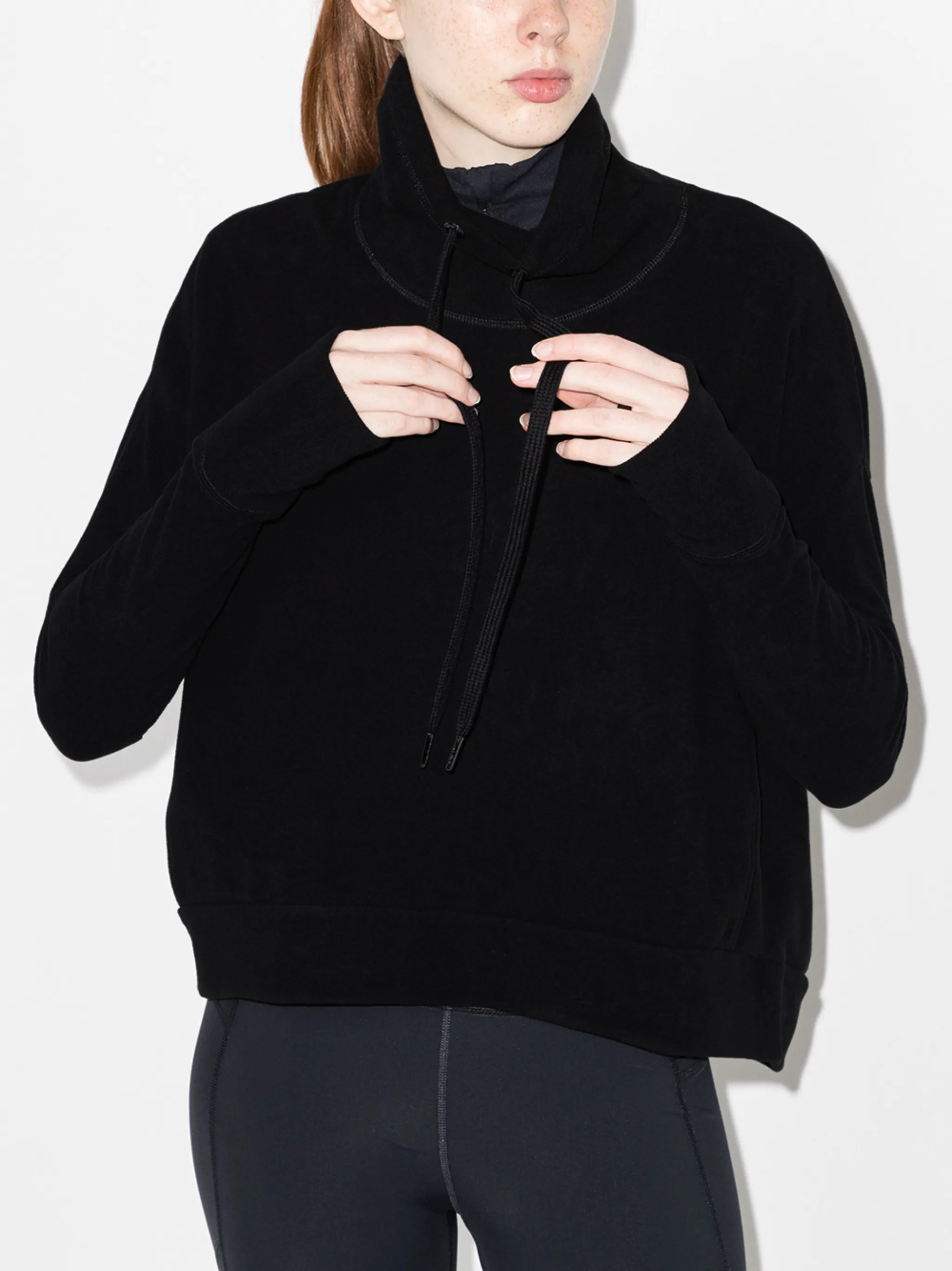 Harmonise Luxe fleece sweatshirt