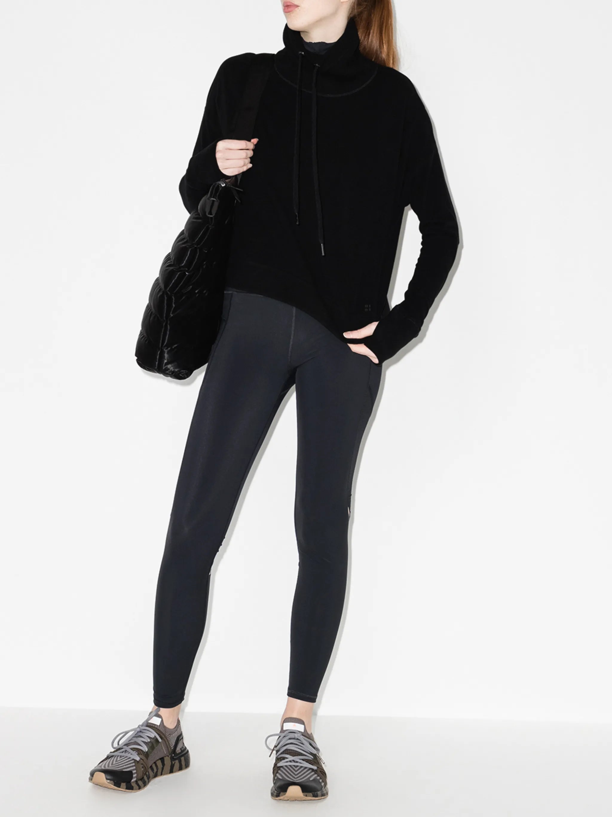 Harmonise Luxe fleece sweatshirt