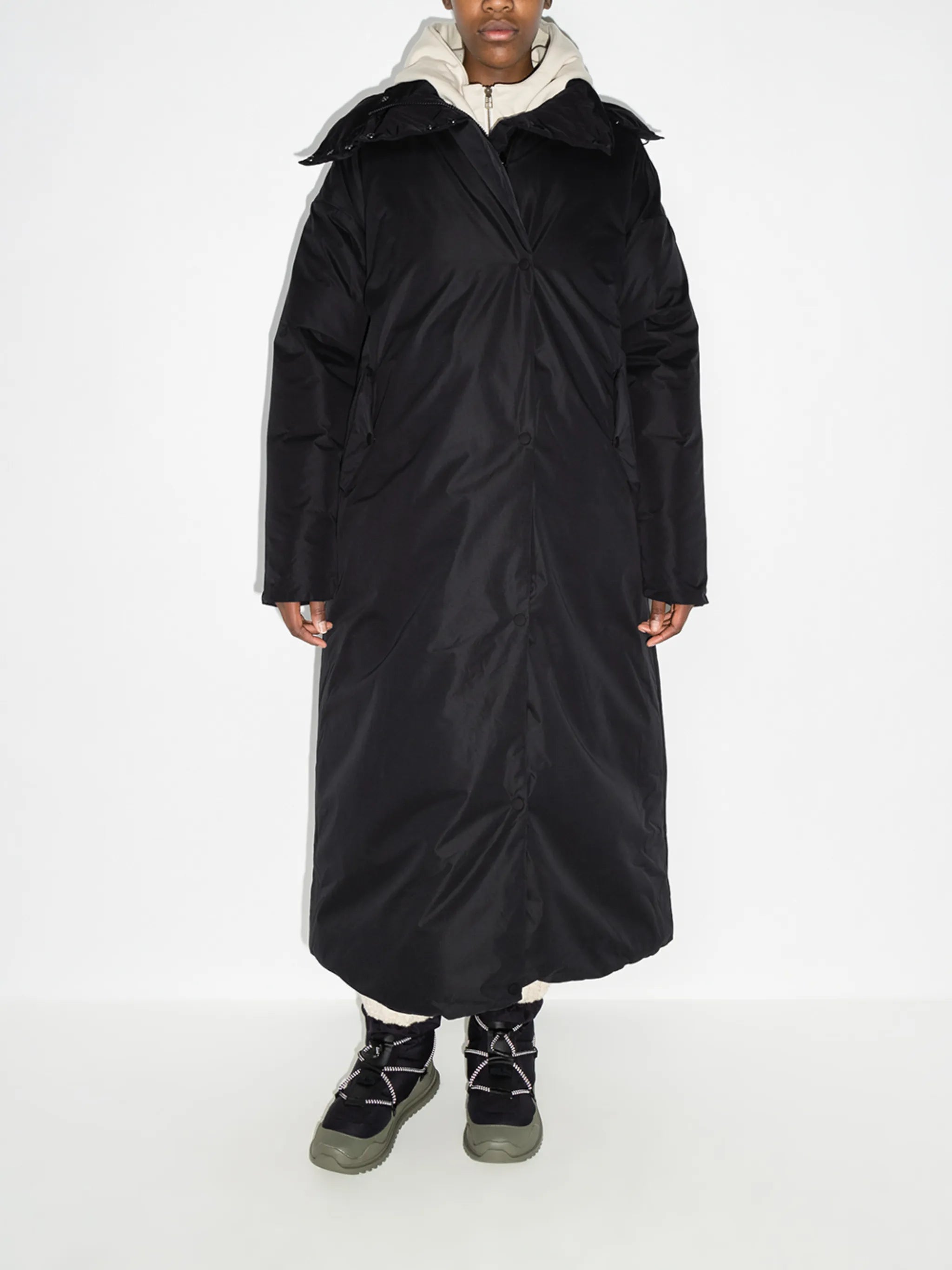 reversible oversized puffer coat