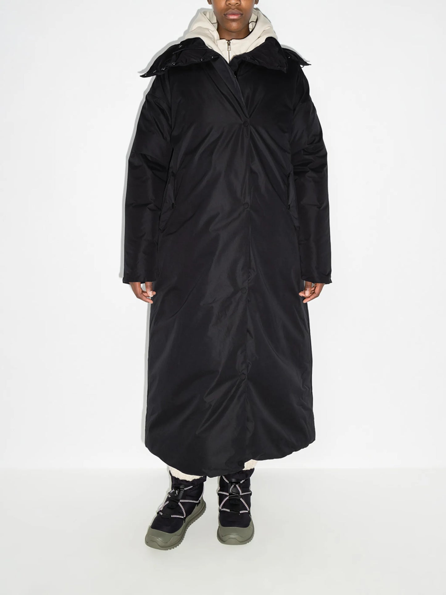 reversible oversized puffer coat