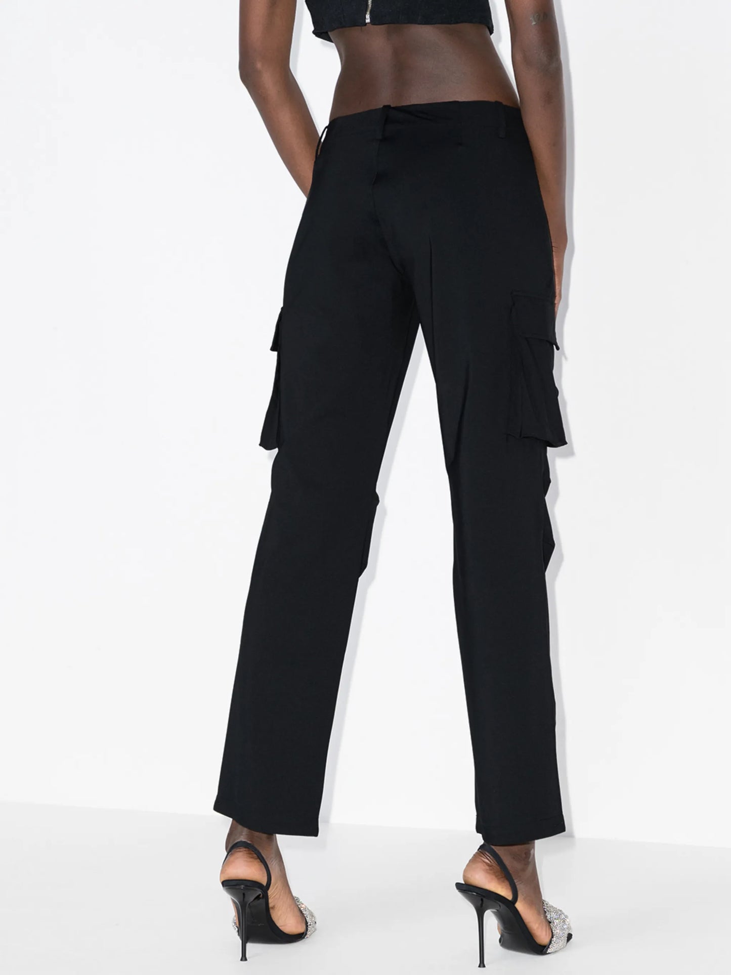Raven straight-leg cargo trousers