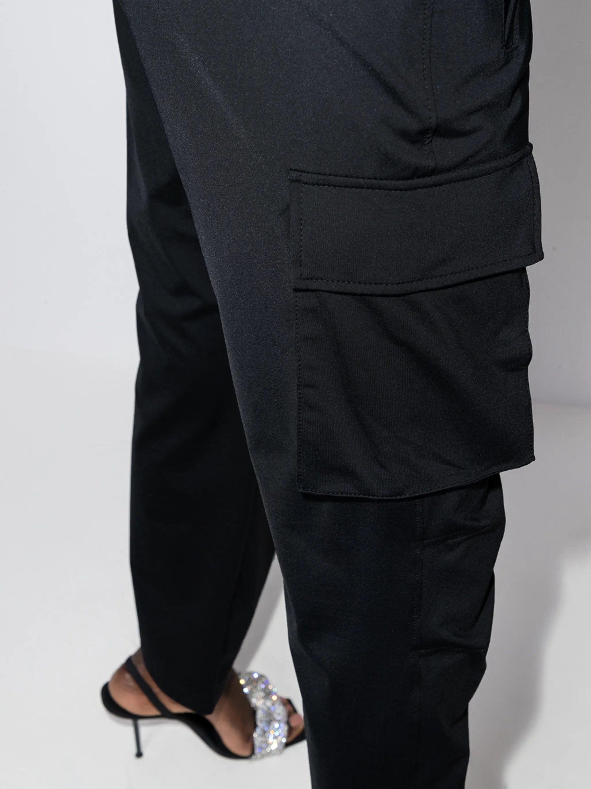 Raven straight-leg cargo trousers