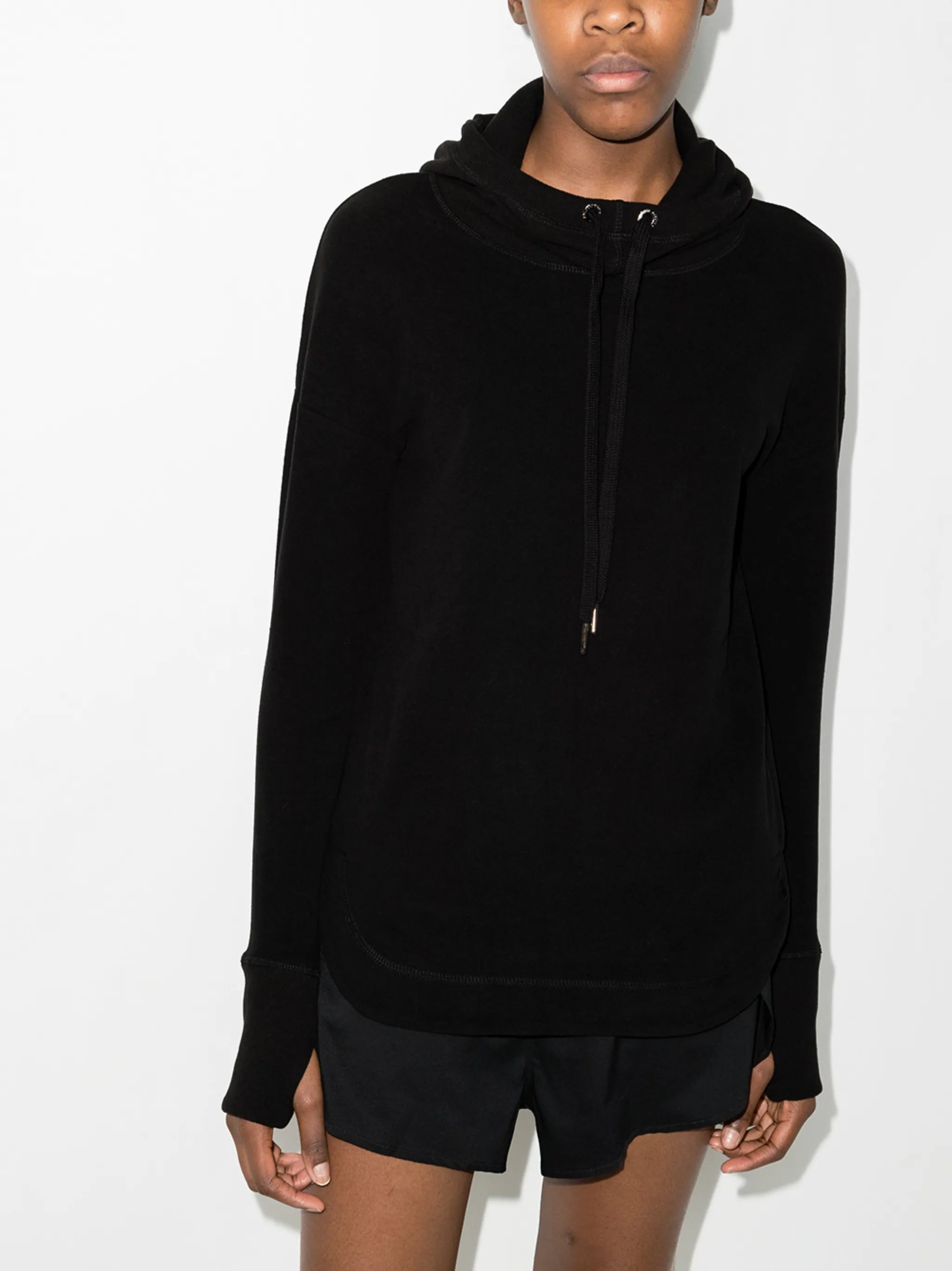 Escape Luxe high-neck hoodie