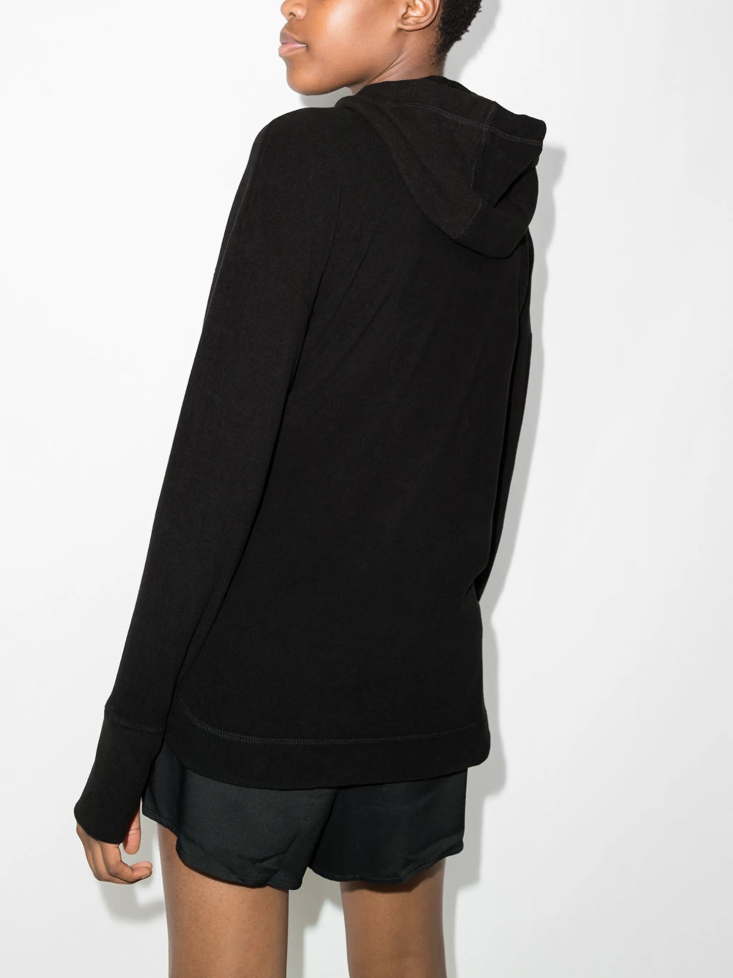 Escape Luxe high-neck hoodie