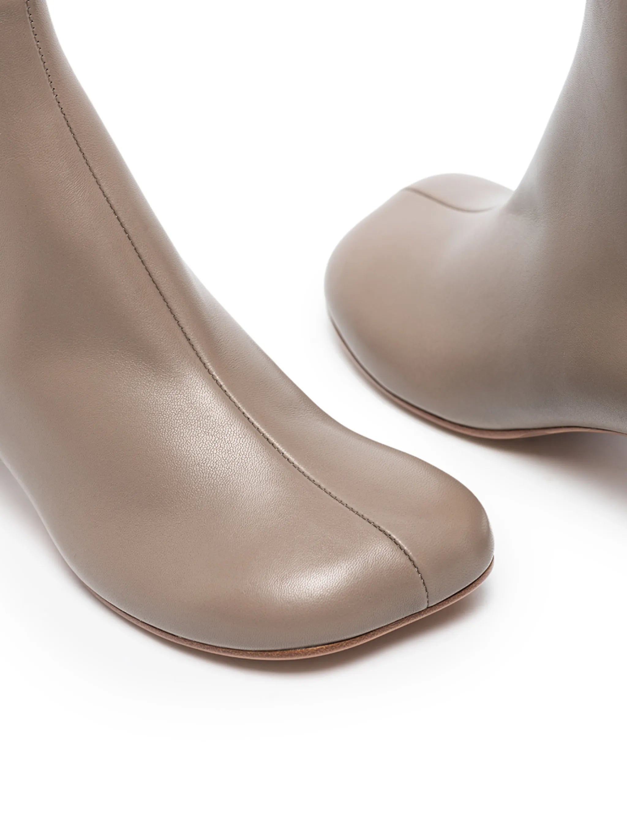 Anatomical 45mm square-toe ankle boots