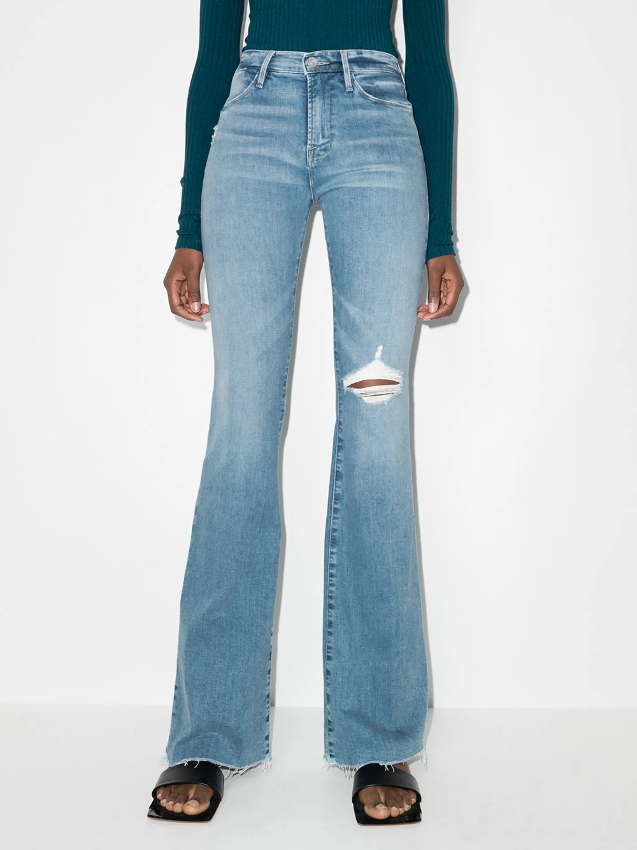 Le High flared jeans