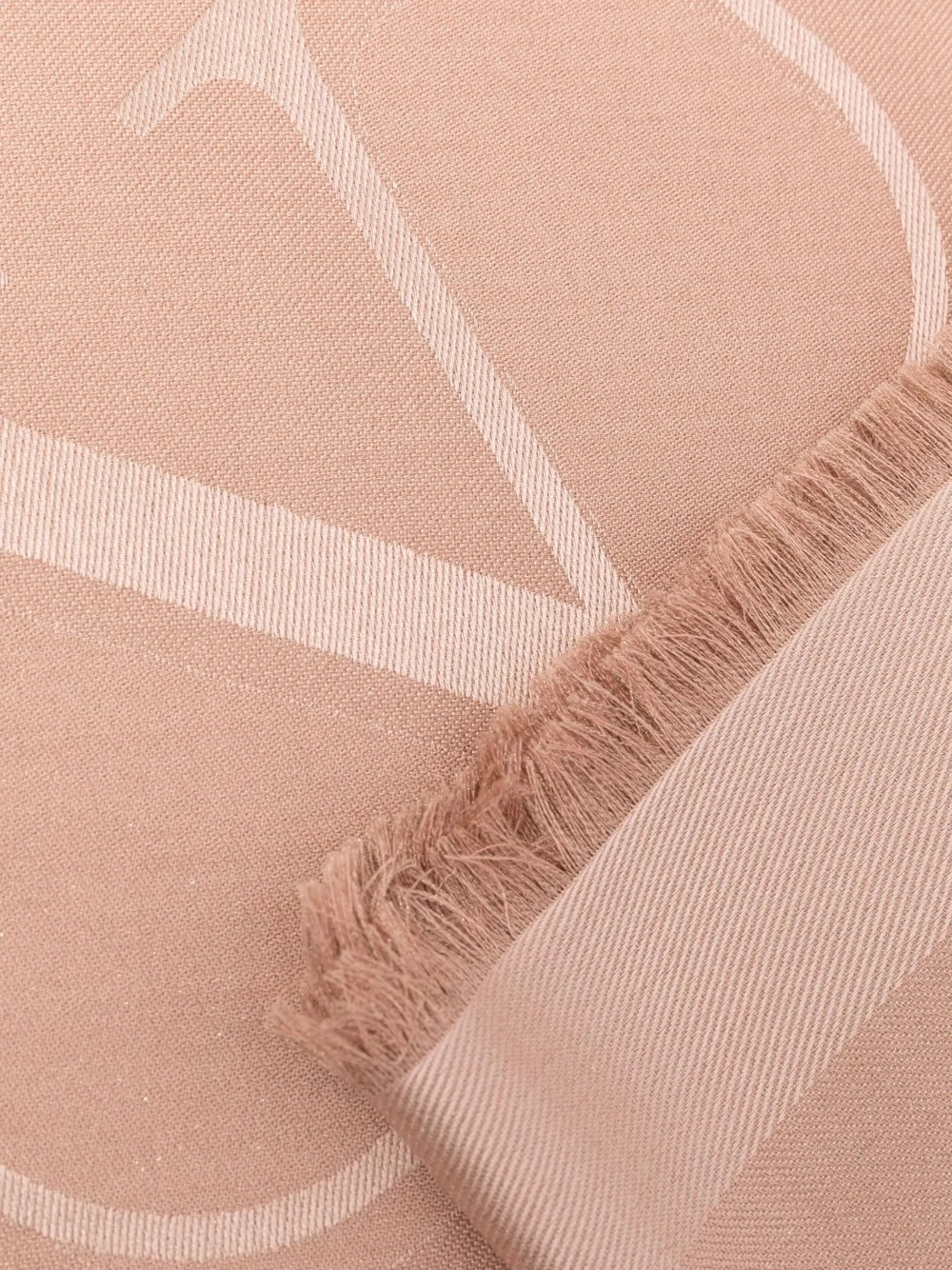 VLogo Signature jacquard shawl
