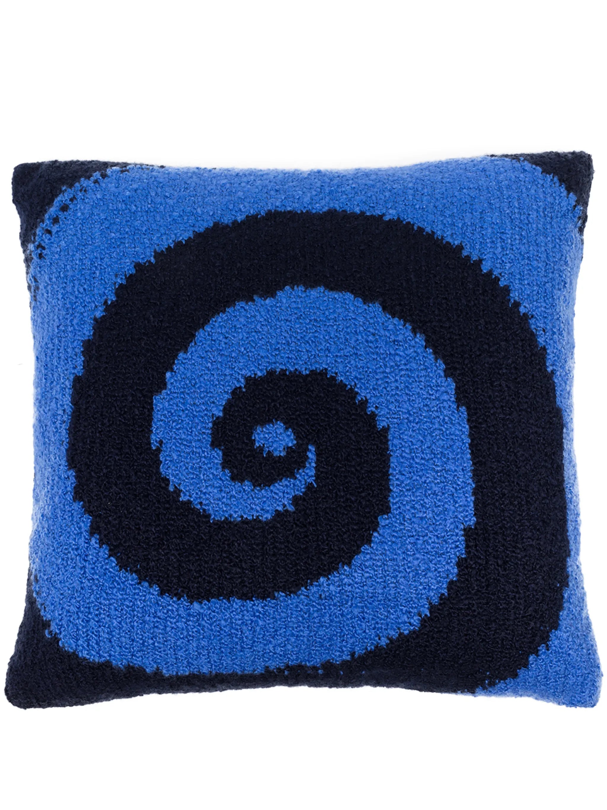 Swirl cashmere cushion