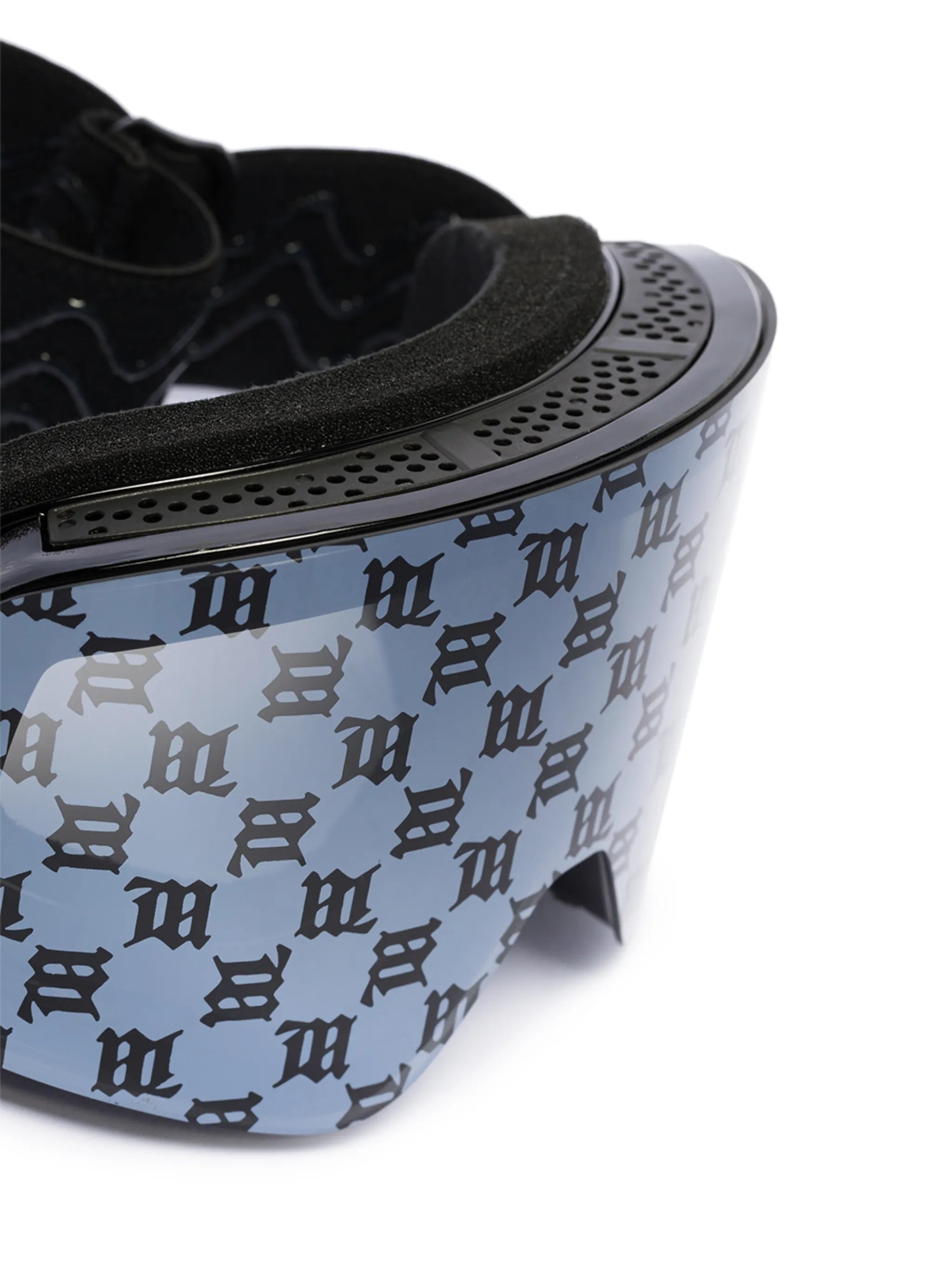 monogram-print goggles
