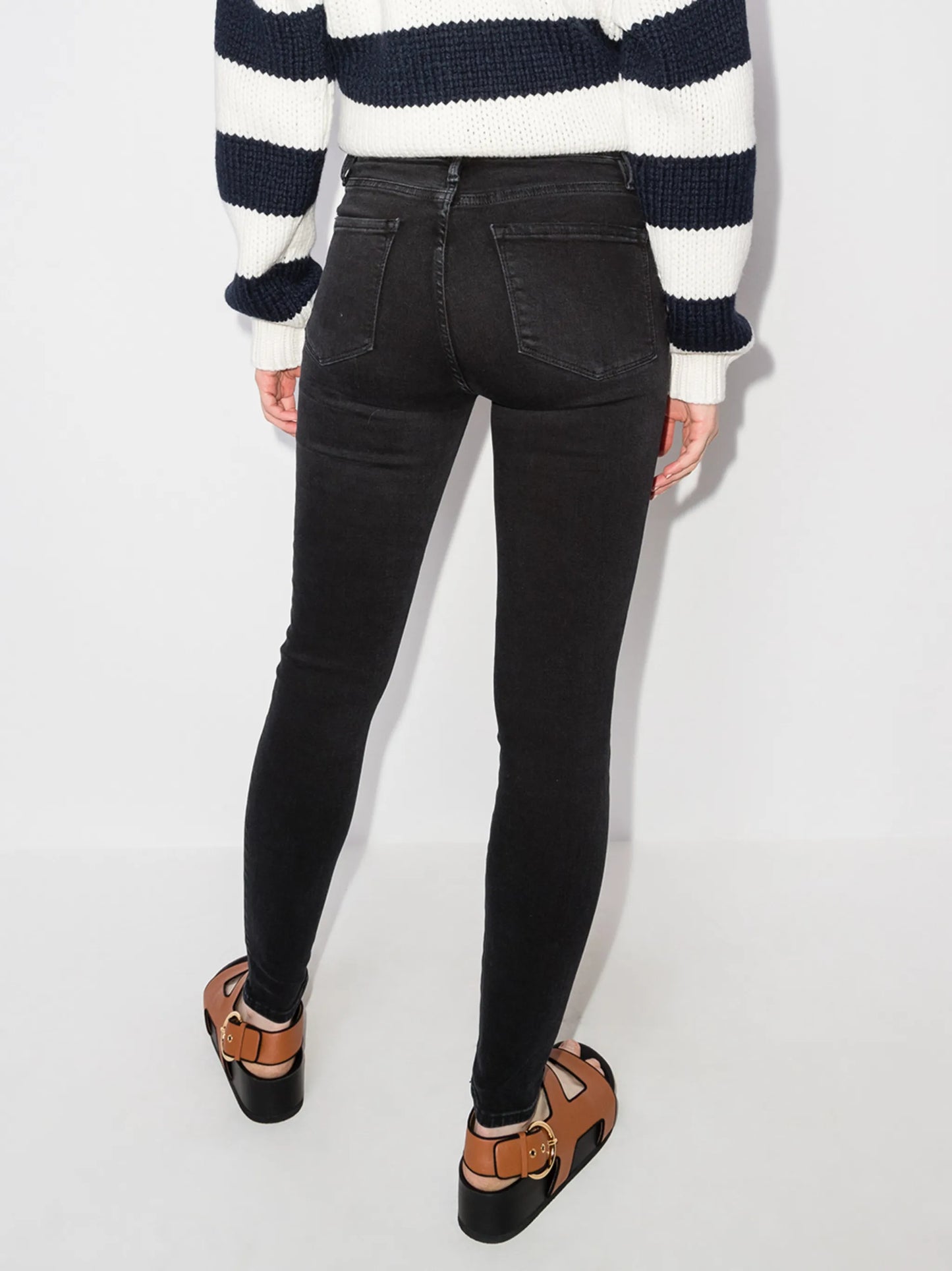 low-rise skinny jeans