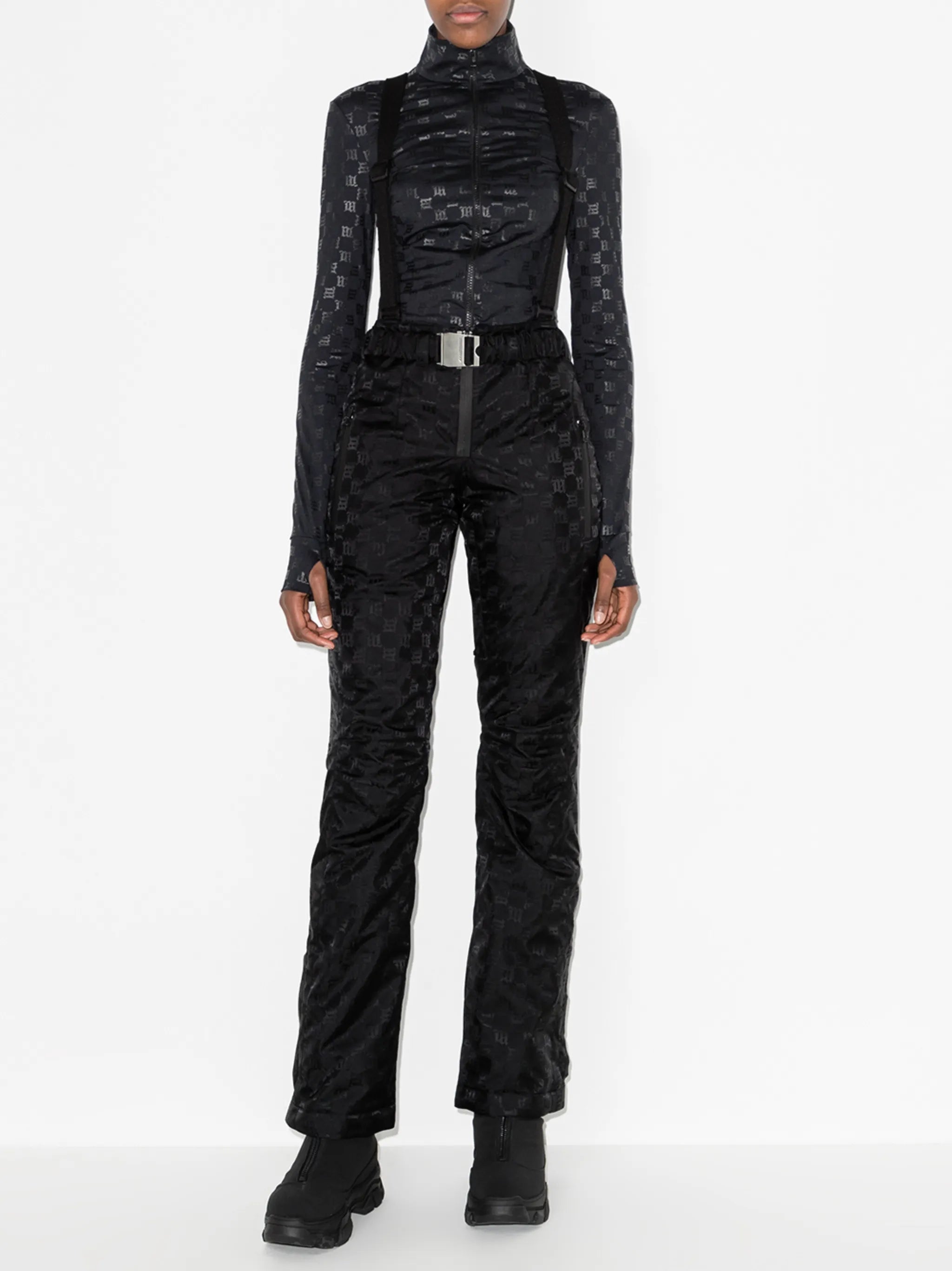 monogram ski trousers