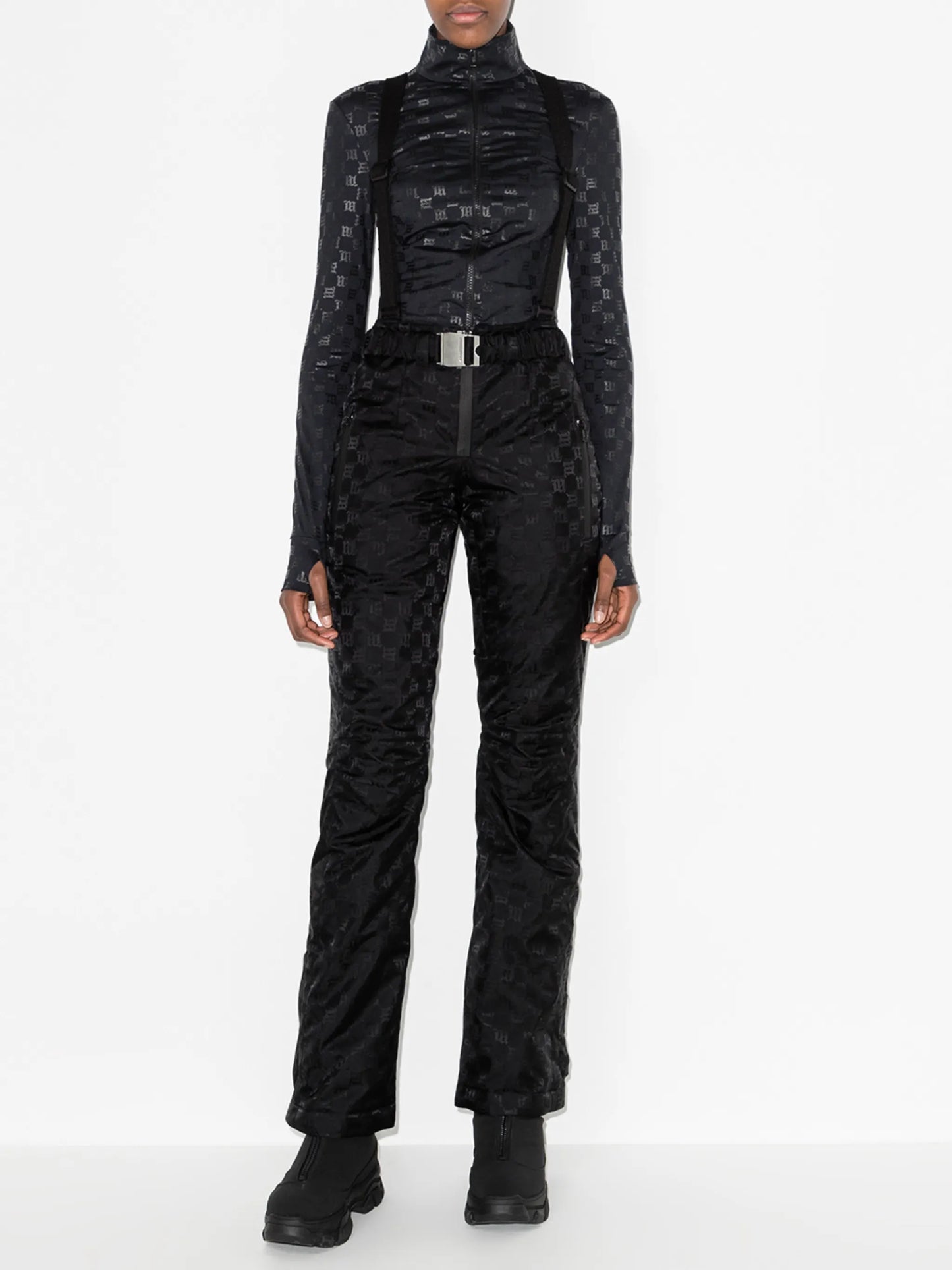 monogram ski trousers