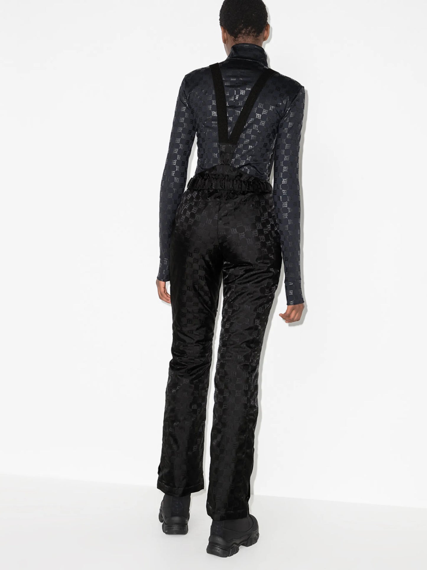 monogram ski trousers