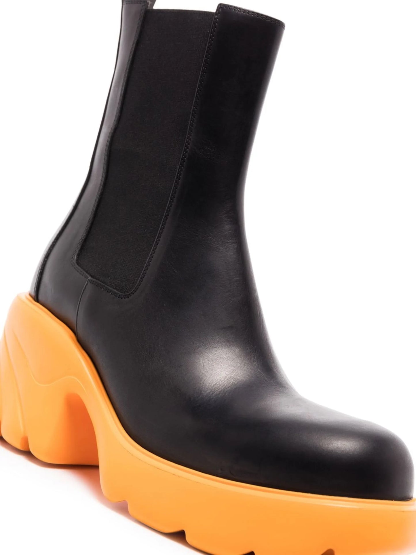 Flash leather chelsea boots