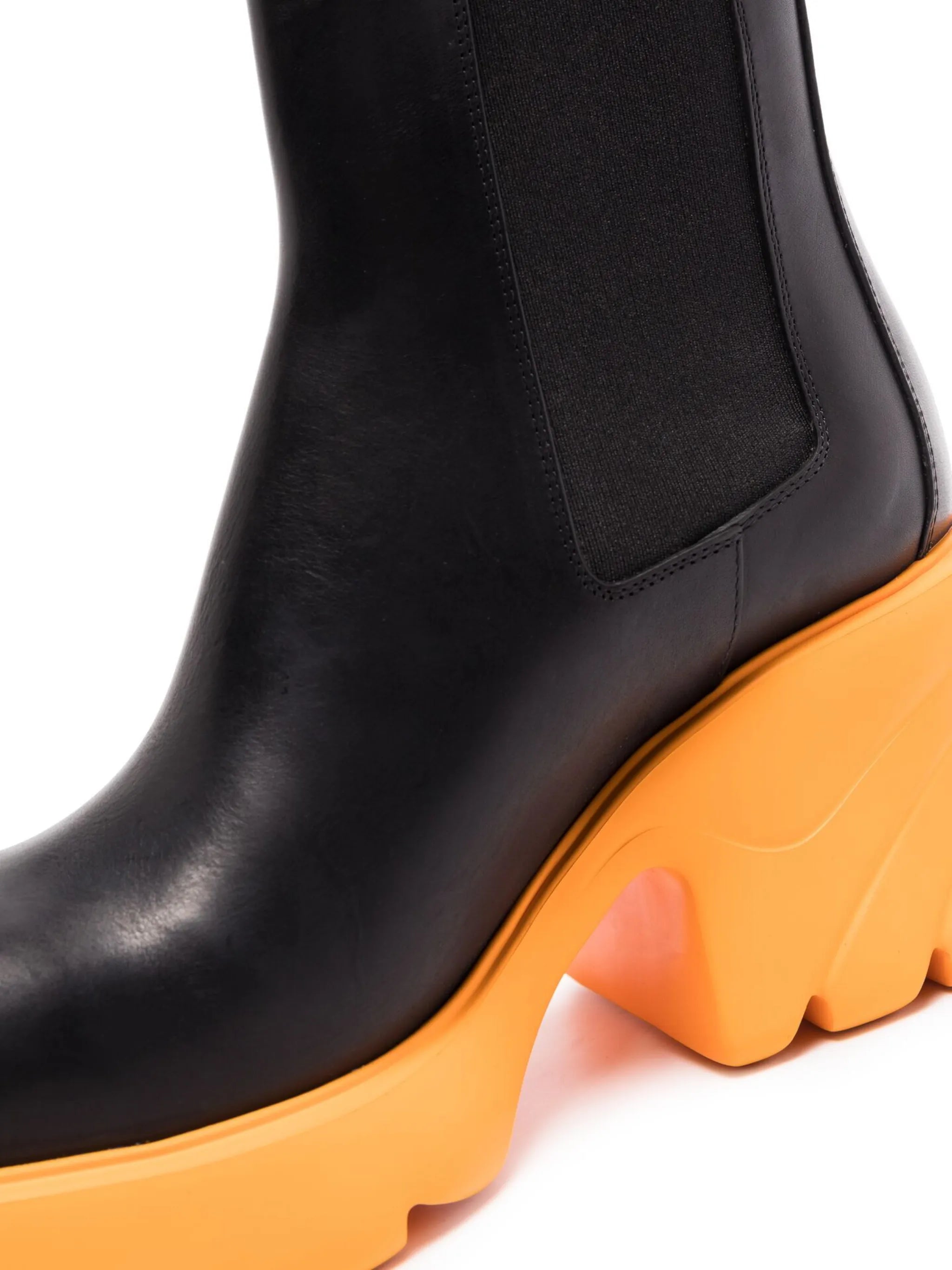 Flash leather chelsea boots