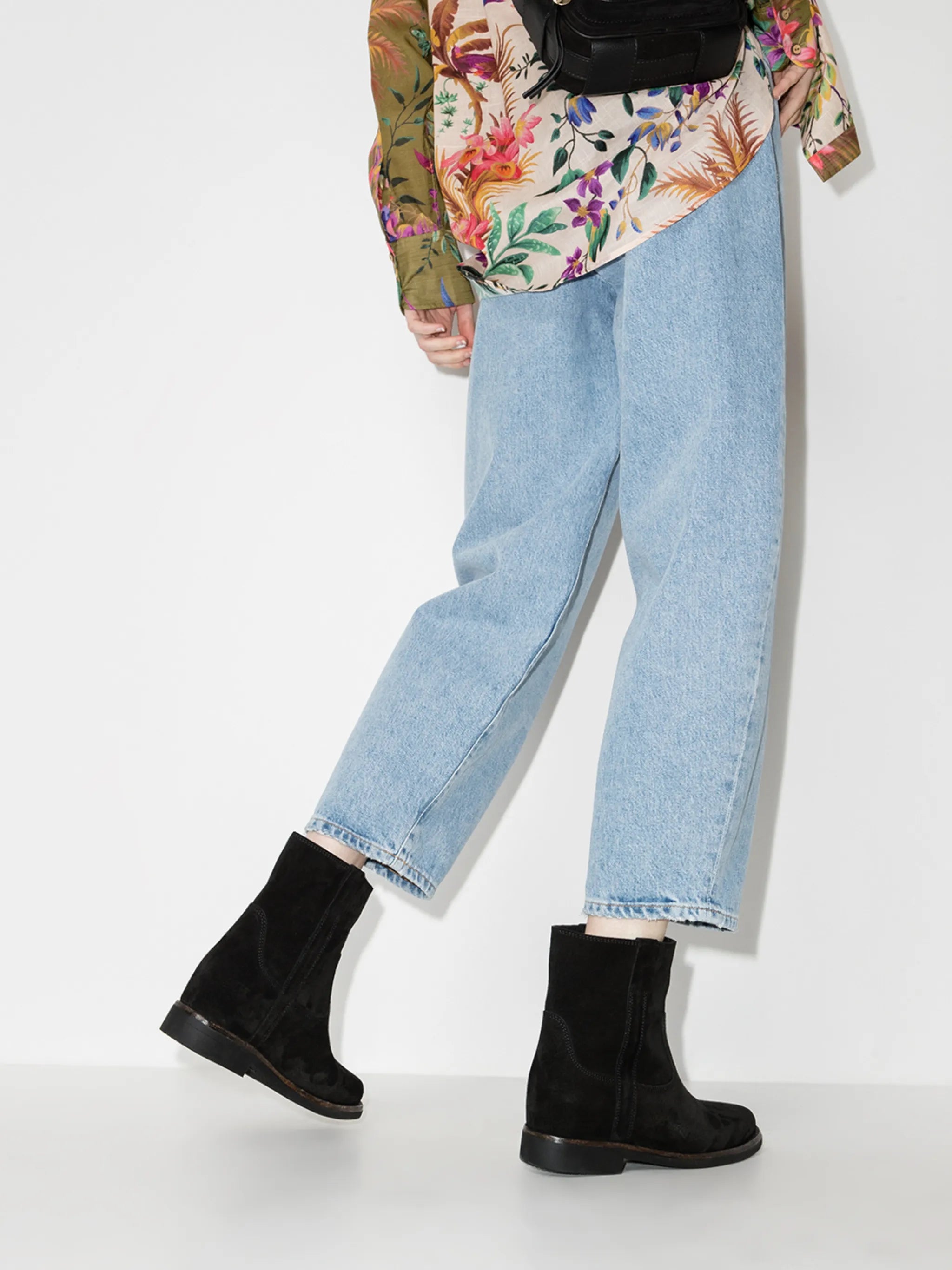 Susee round-toe ankle boots