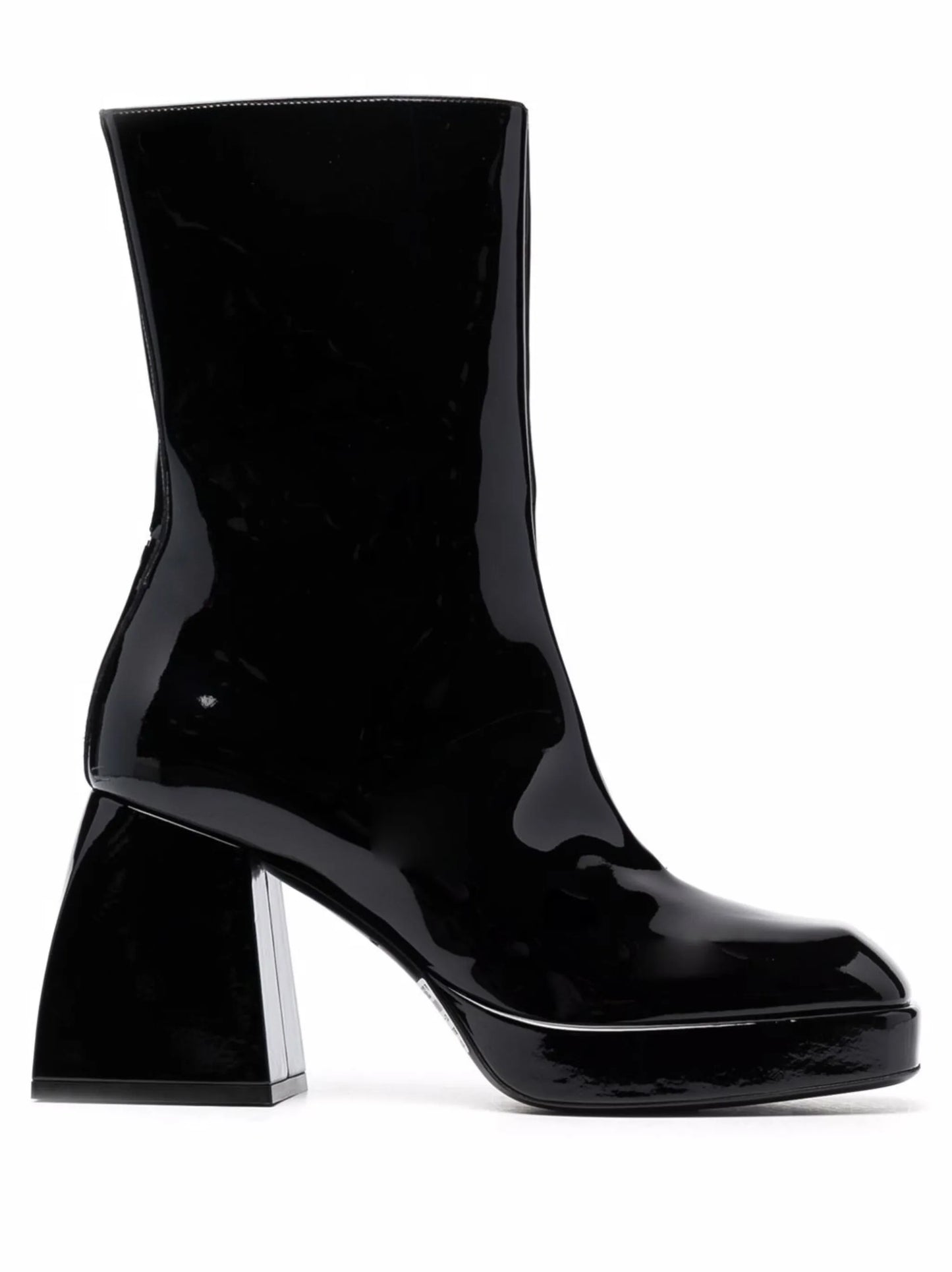 high-shine boots