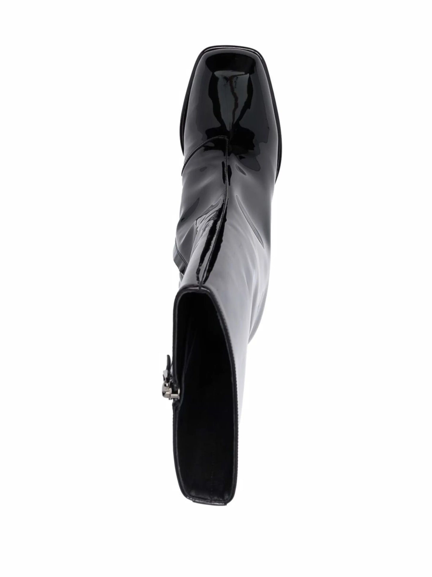 high-shine boots