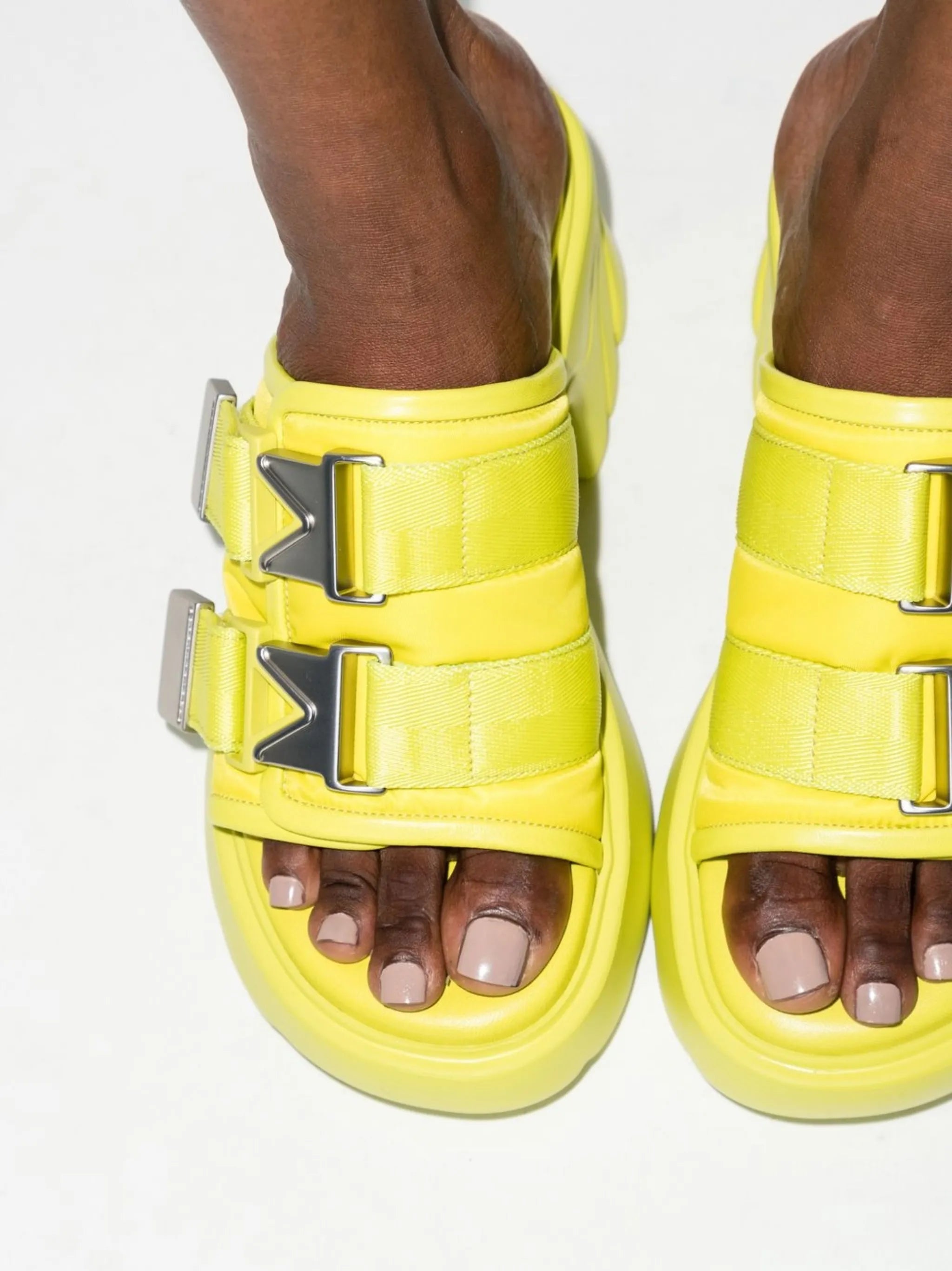 Flash chunky mules