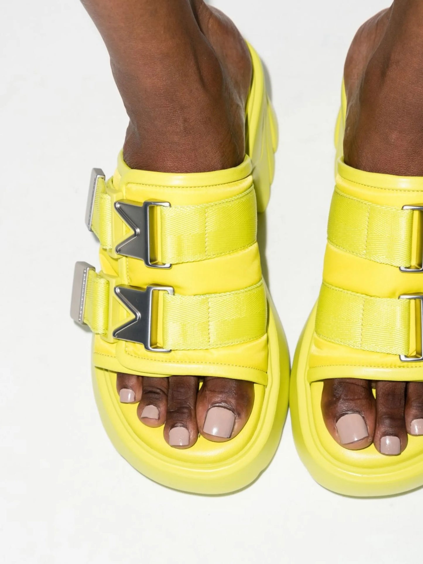 Flash chunky mules