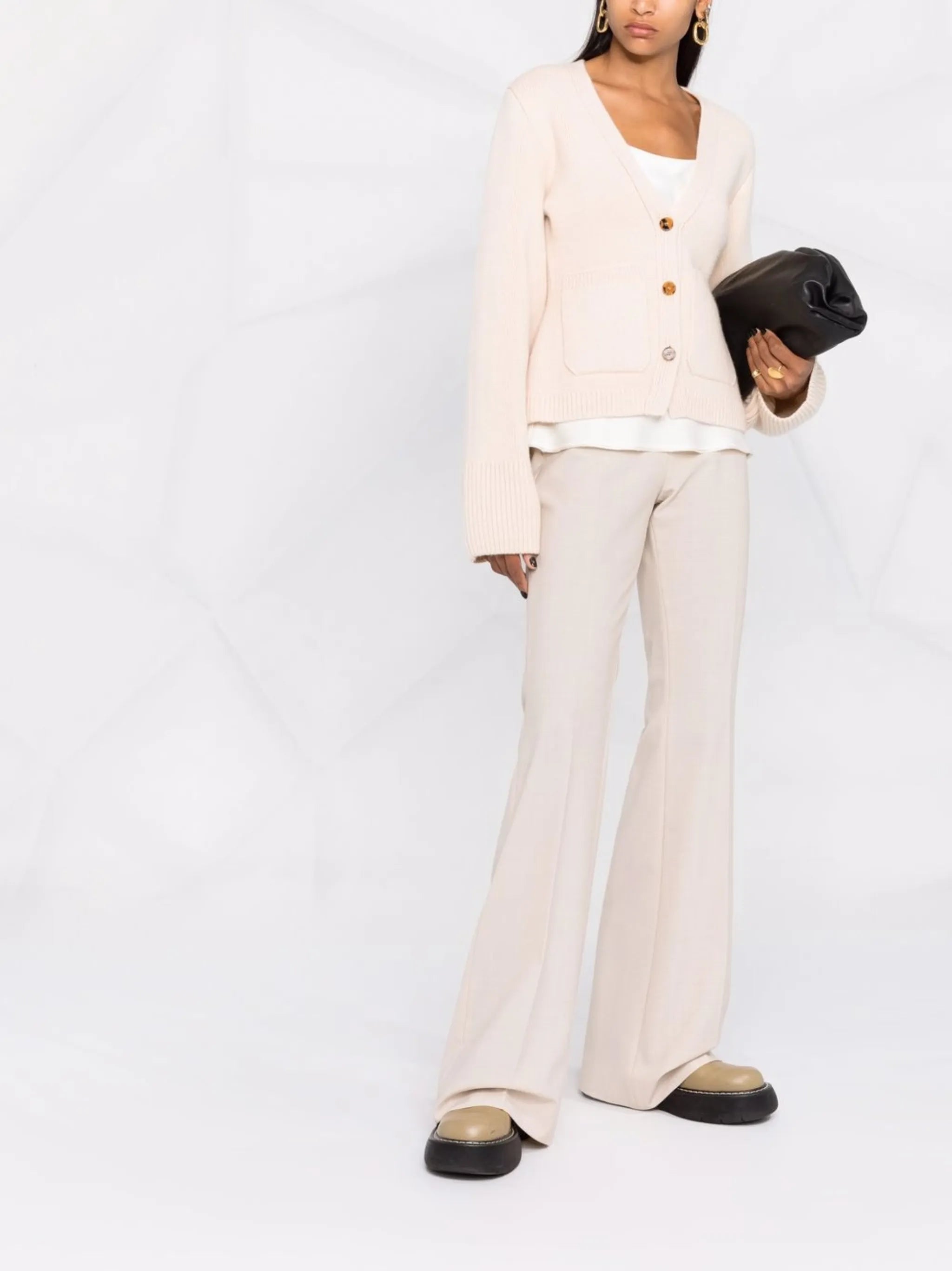 Scarlet V-neck cardigan
