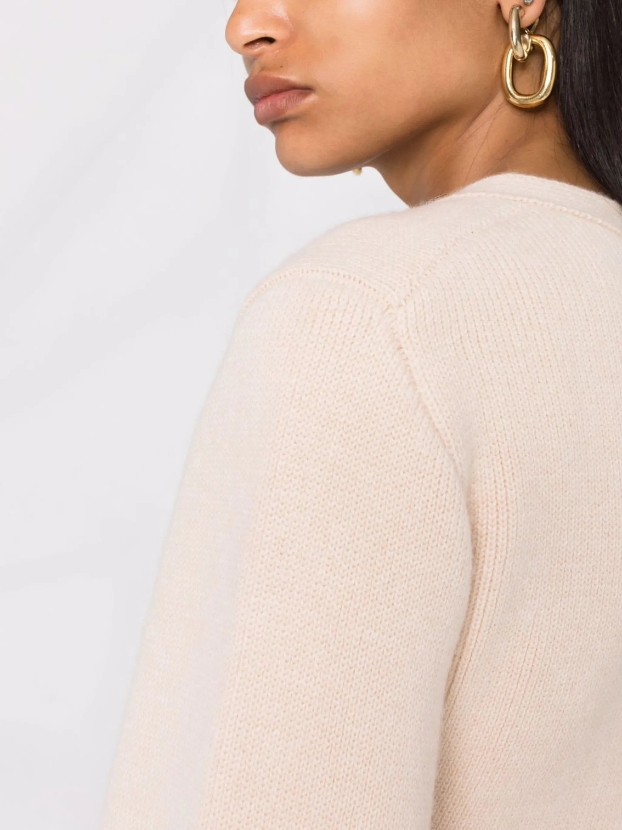 Scarlet V-neck cardigan