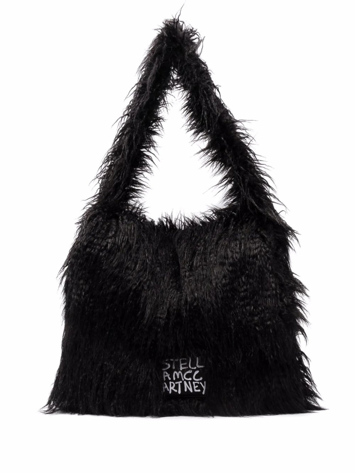 faux fur shoulder bag