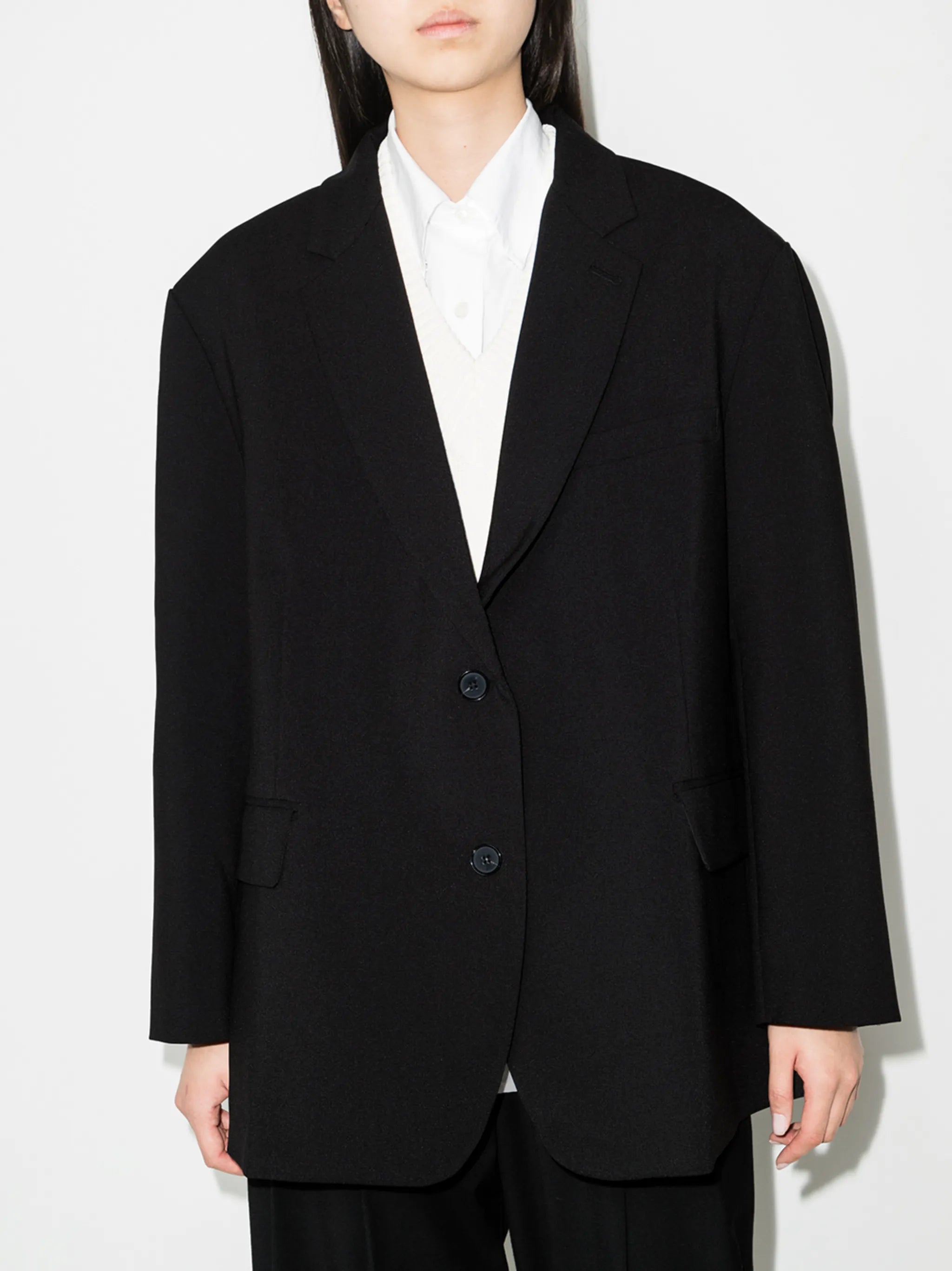 Bea single-breasted oversize blazer