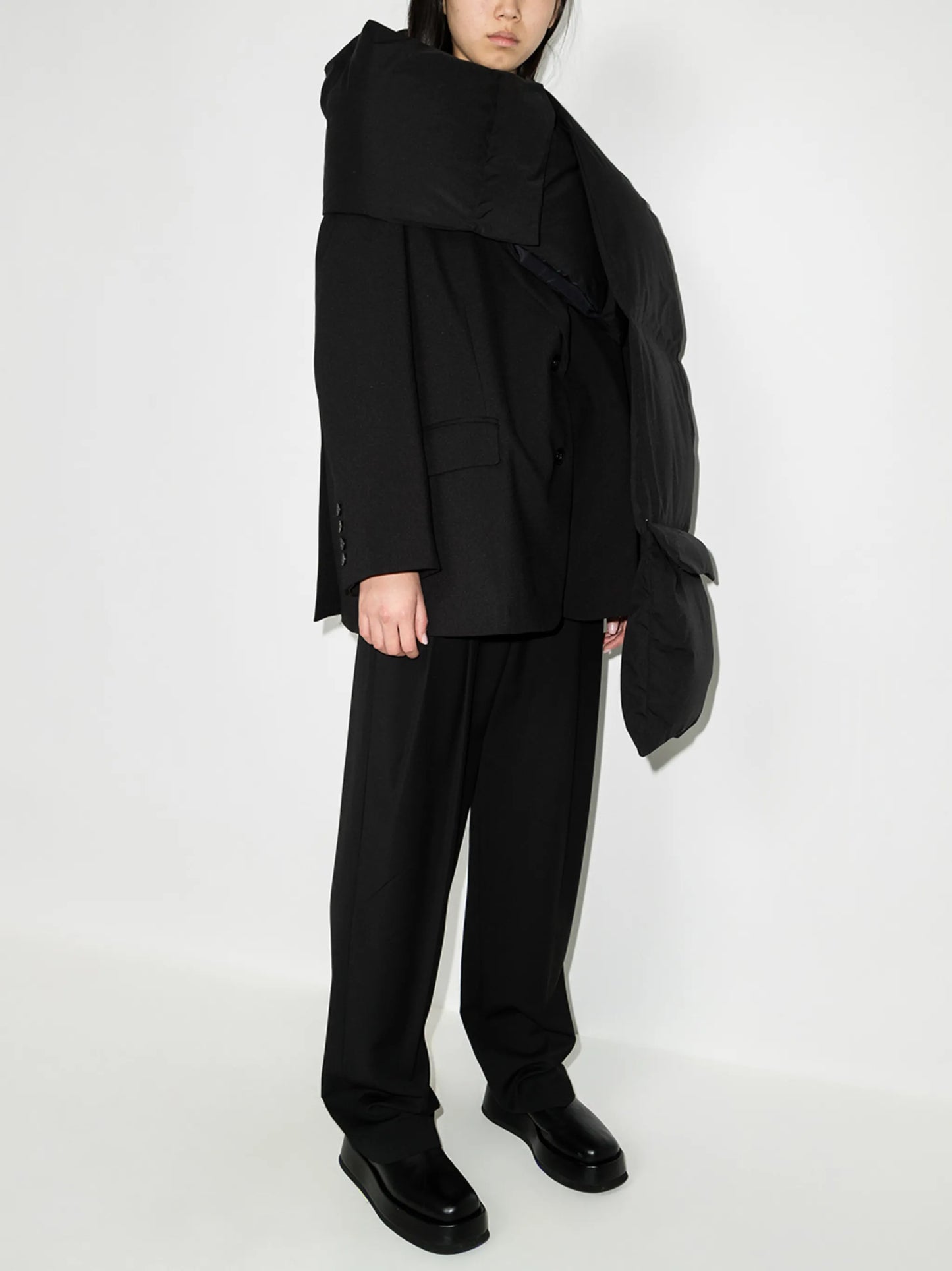 Bea single-breasted oversize blazer