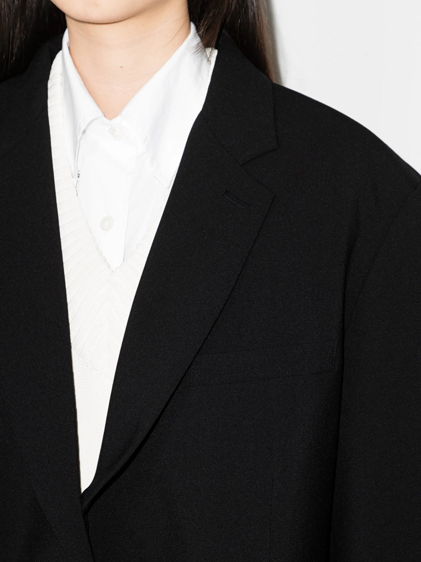 Bea single-breasted oversize blazer