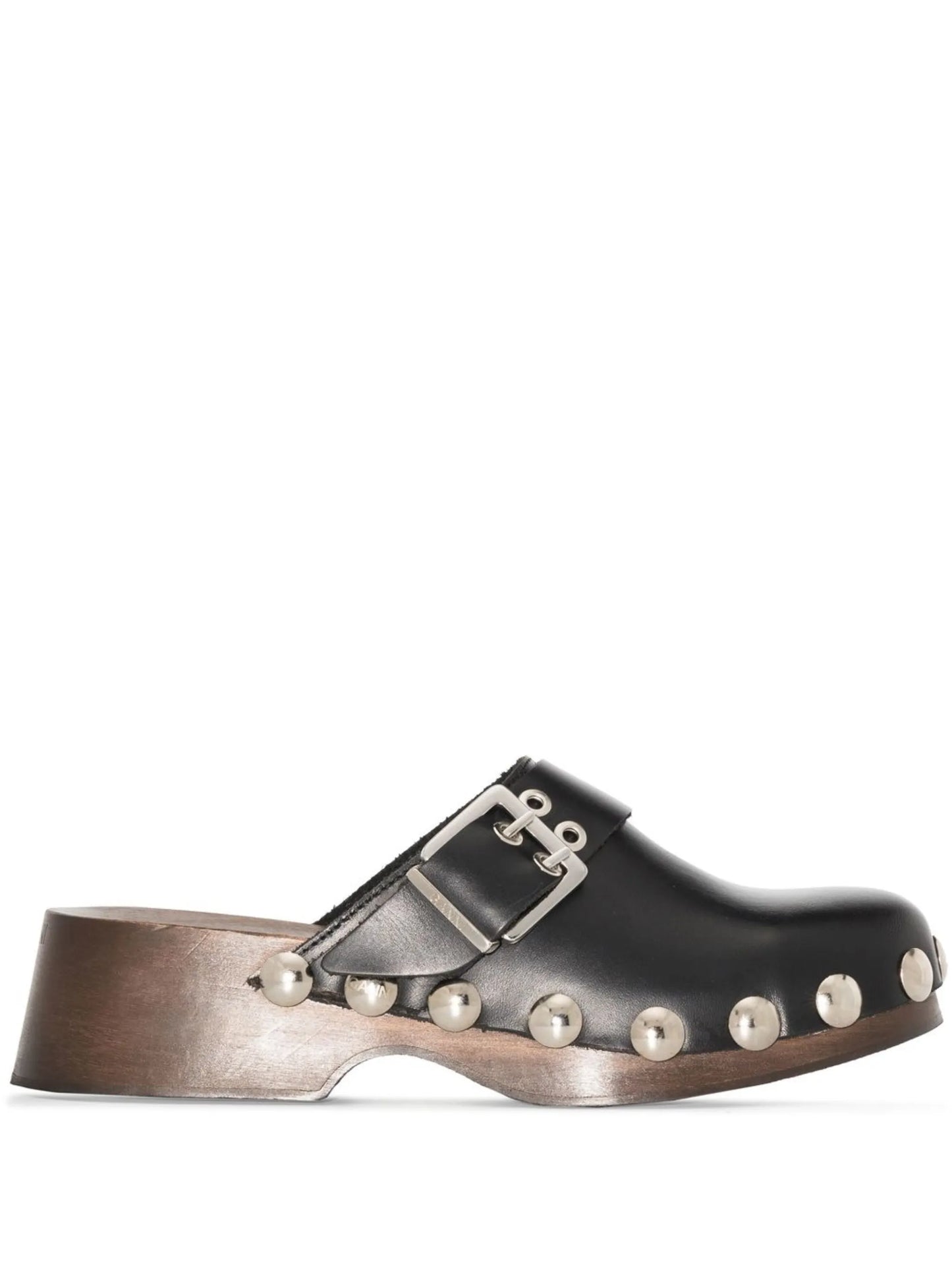 studded flatform clogs