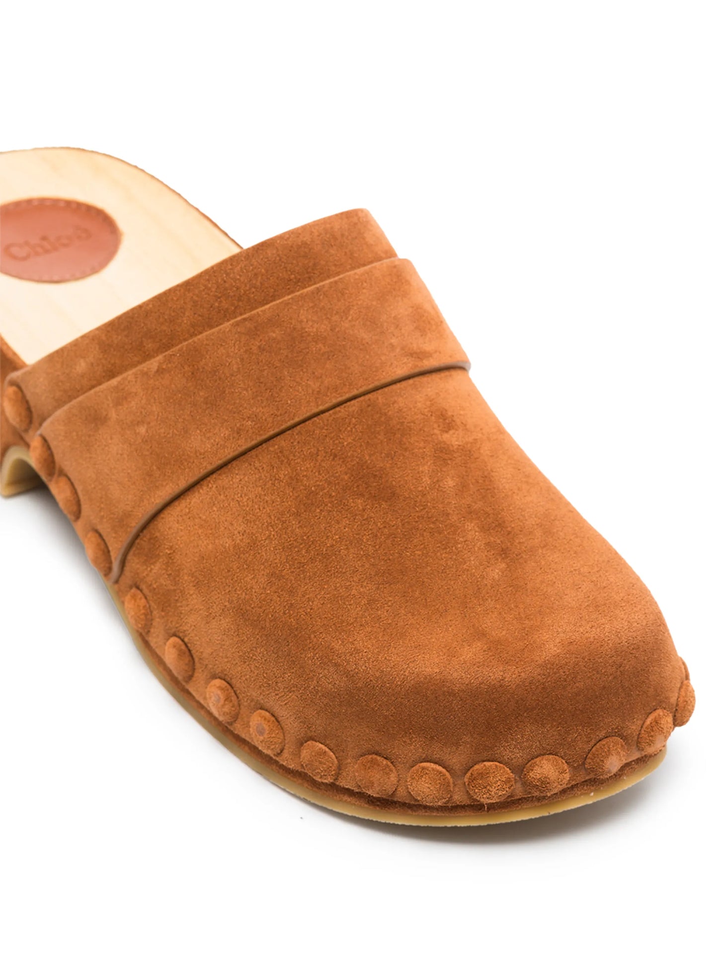 Joy suede platform clogs