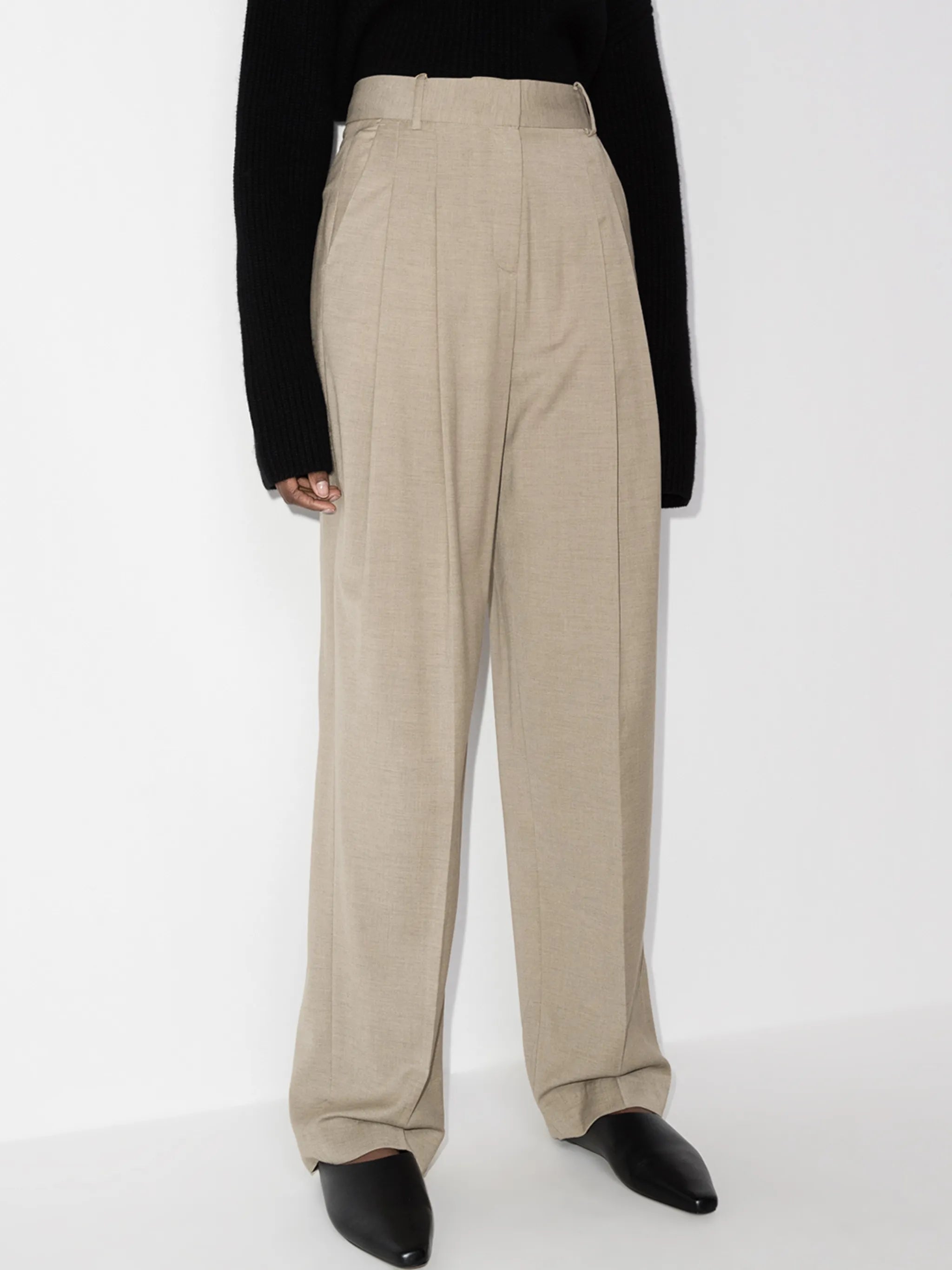 Gelso high-rise tailored trousers