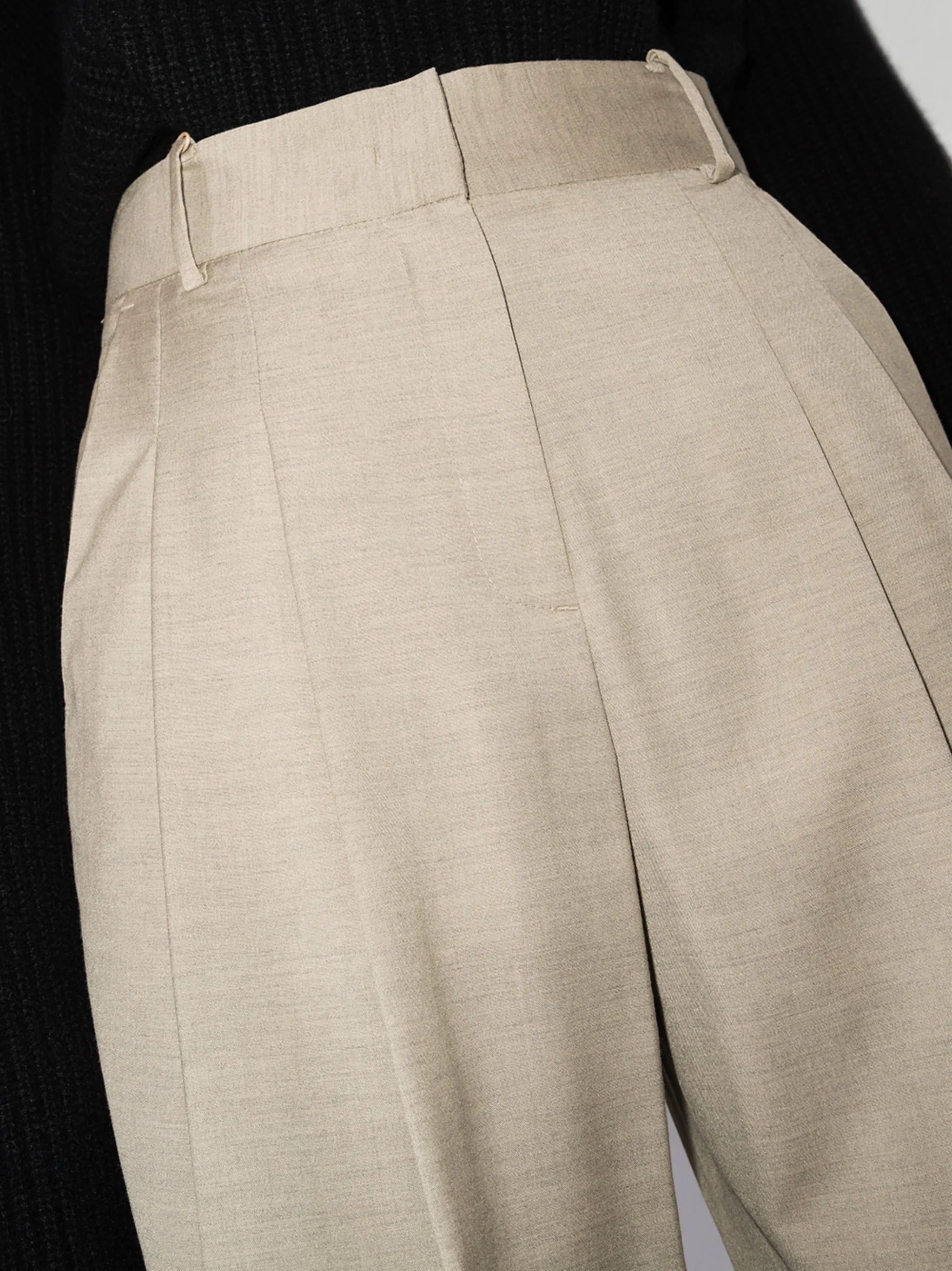 Gelso high-rise tailored trousers