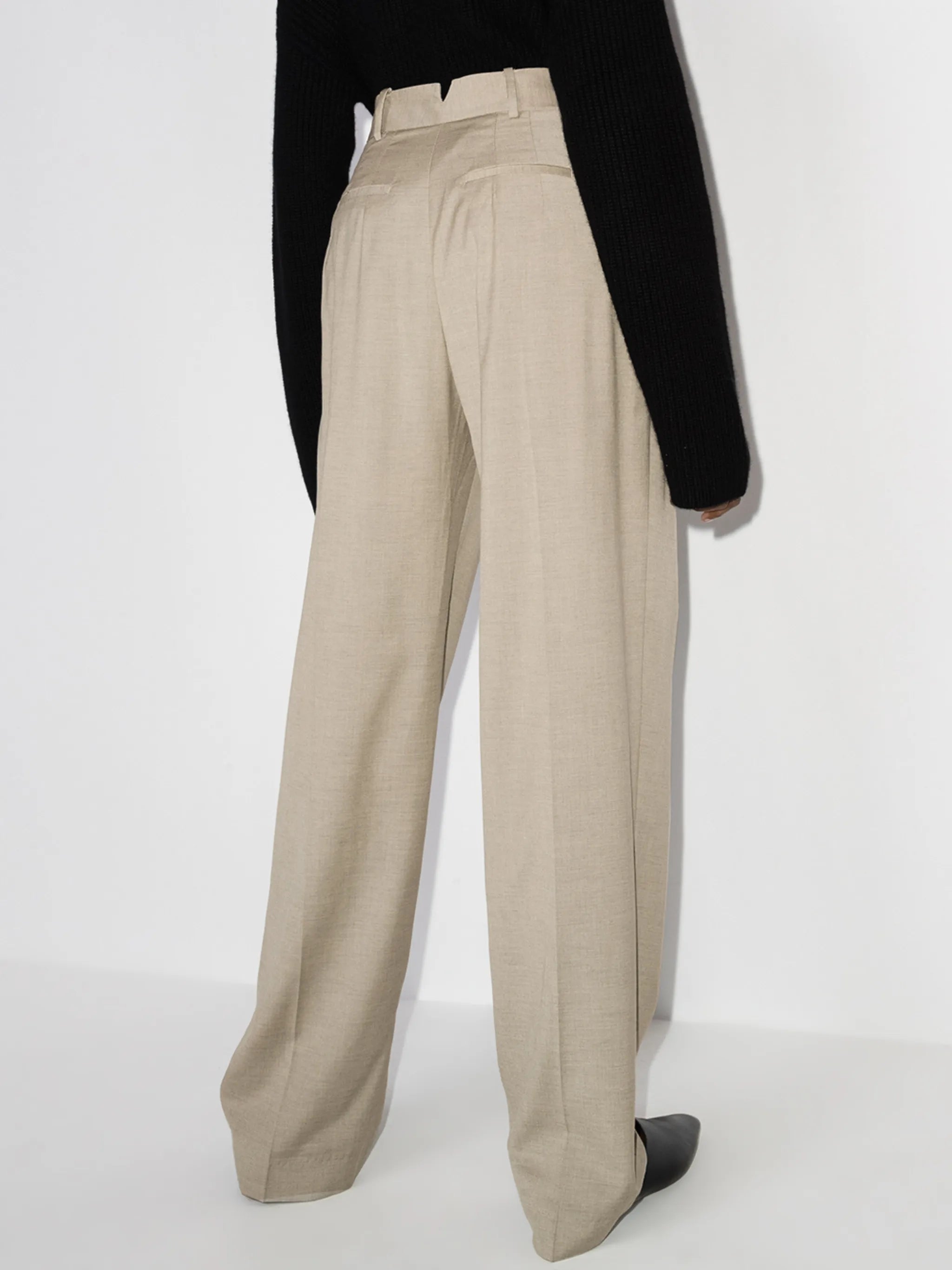 Gelso high-rise tailored trousers