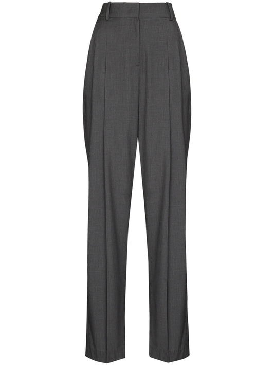 Gelso high-waisted darted trouser